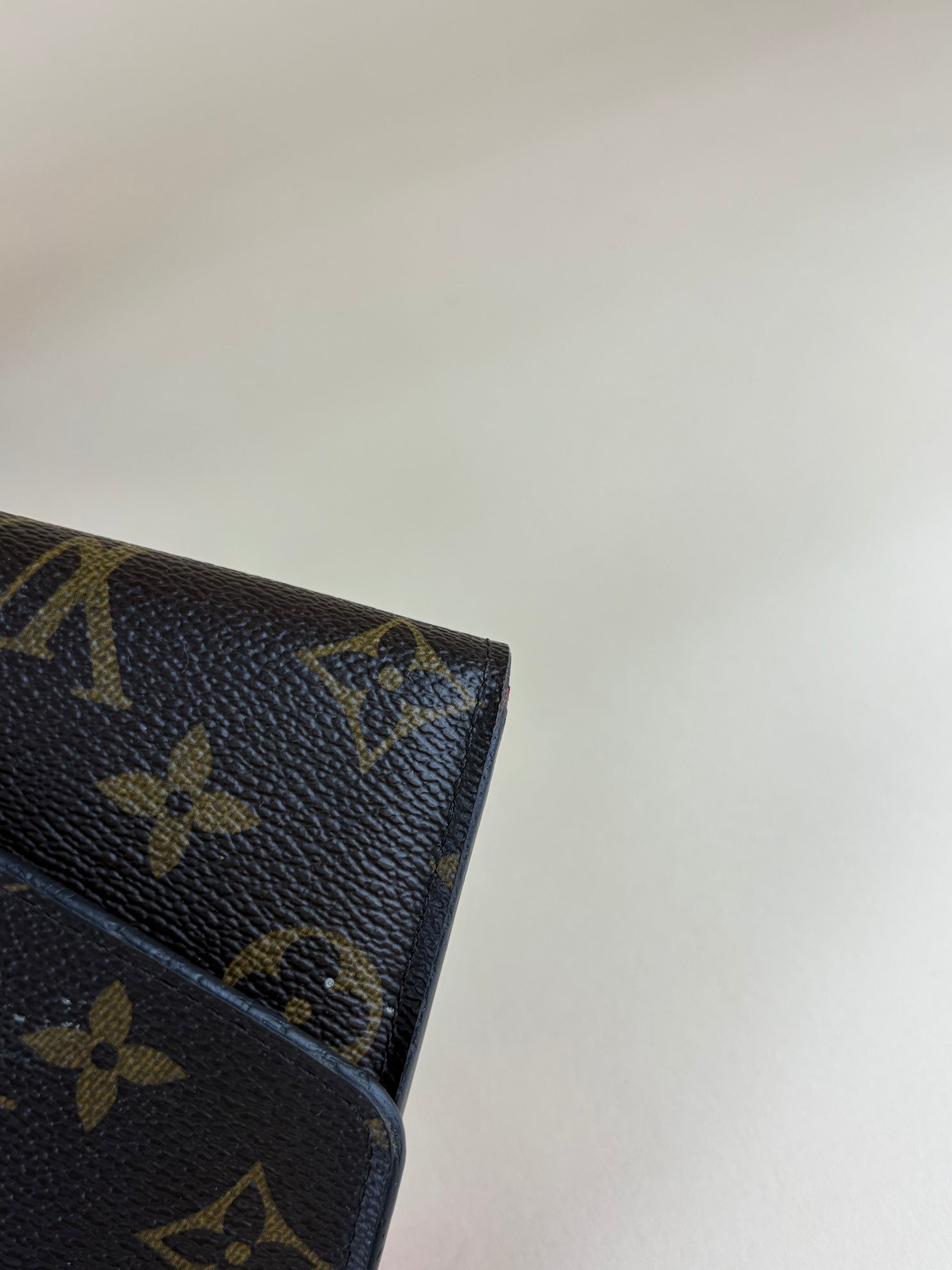 Louis Vuitton Monogram Sarah Flap Long Wallet