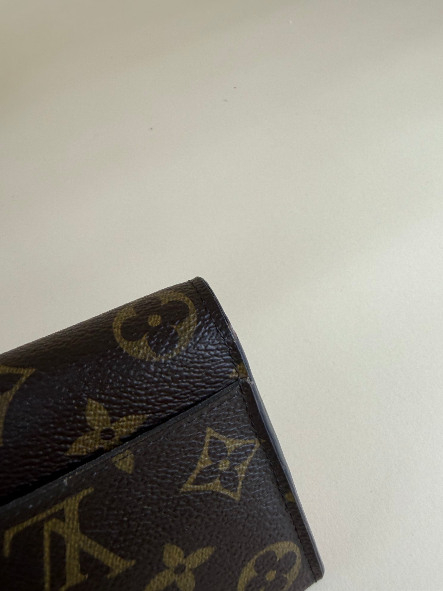 Louis Vuitton Monogram Sarah Flap Long Wallet