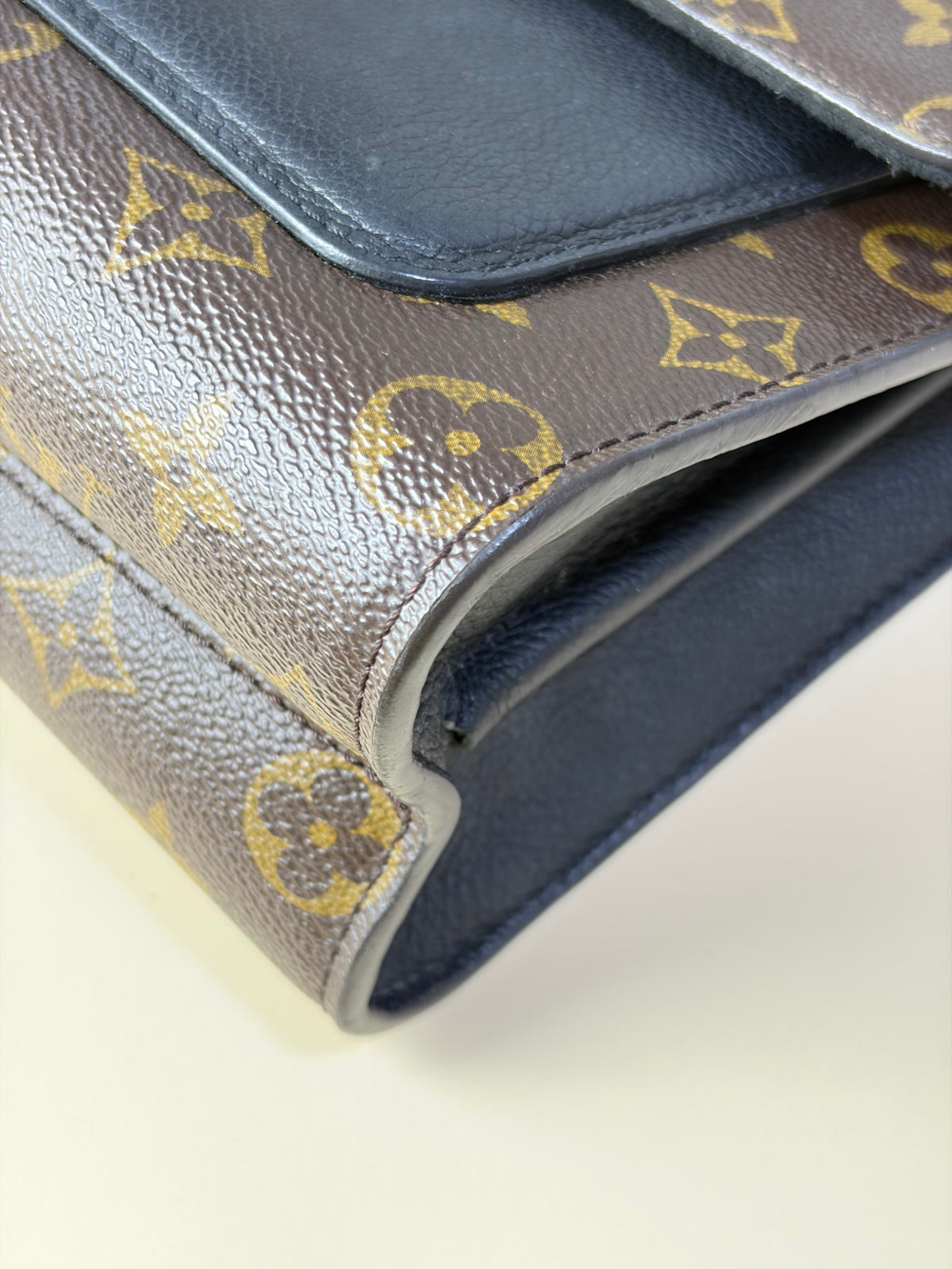 Louis Vuitton monogram canvas black victorie shoulder bag