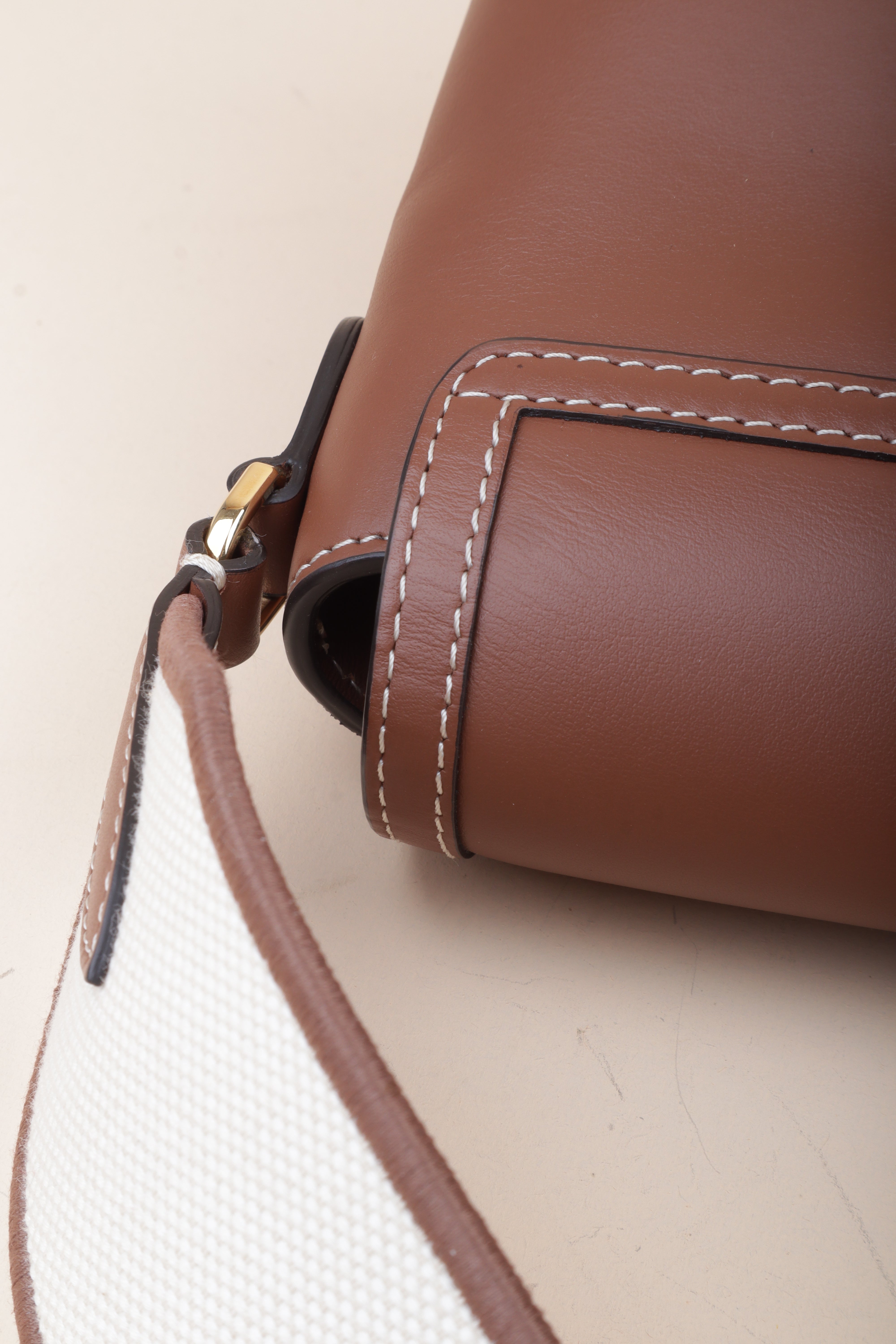 Burberry calfskin note crossbody bag tan brown-crossbody-Burberry-The Closet Egypt