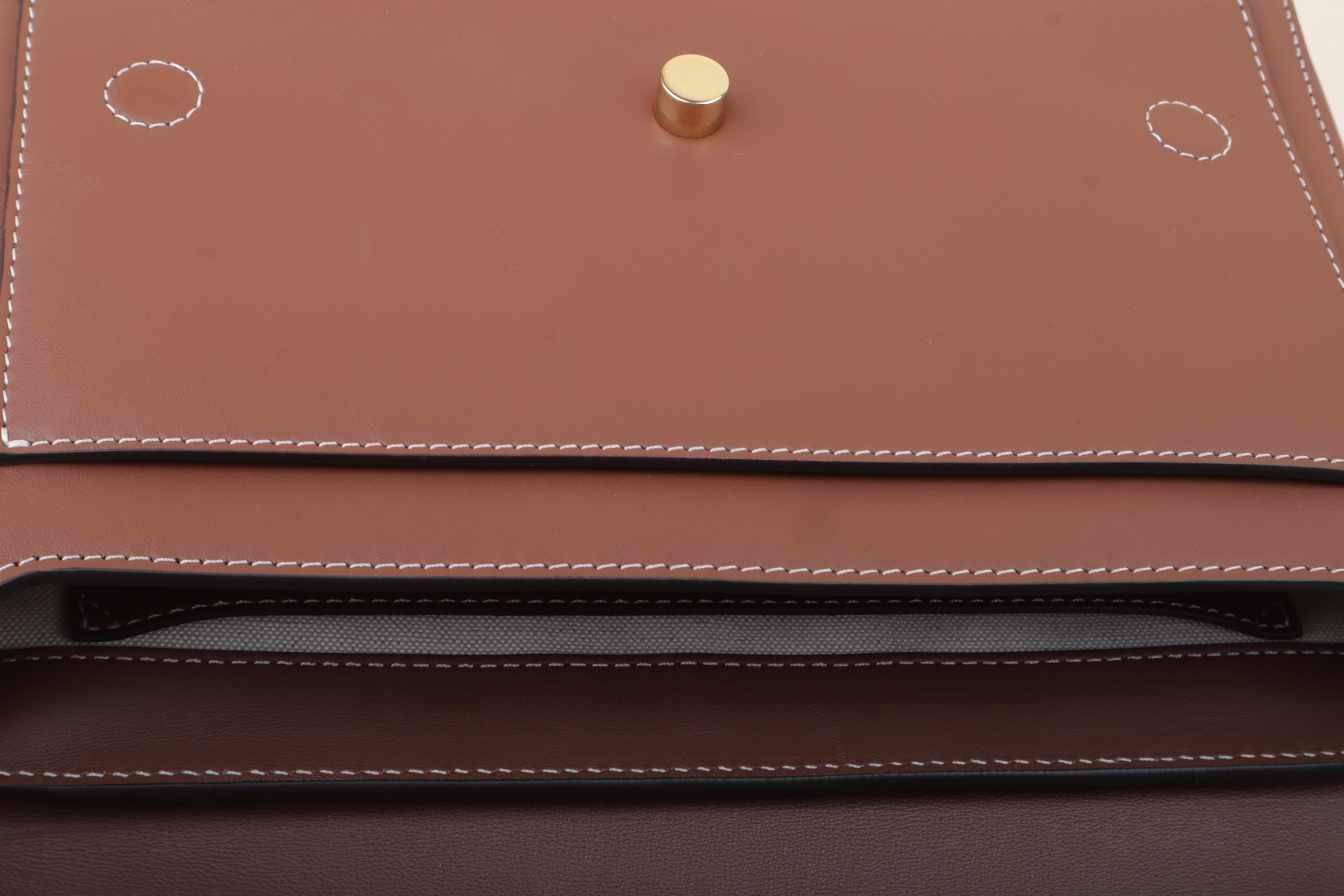 Burberry calfskin note crossbody bag tan brown-crossbody-Burberry-The Closet Egypt