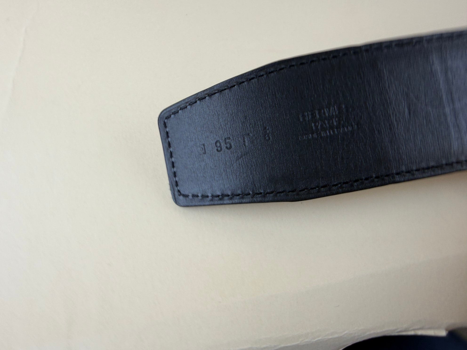 Hermes Bicolor Constance Belt Buckle 40mm Belt