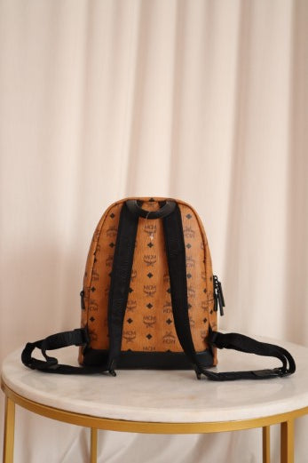 MCM Bicolor Stark Backpack Medium Bag-Backpack-MCM-The Closet Egypt