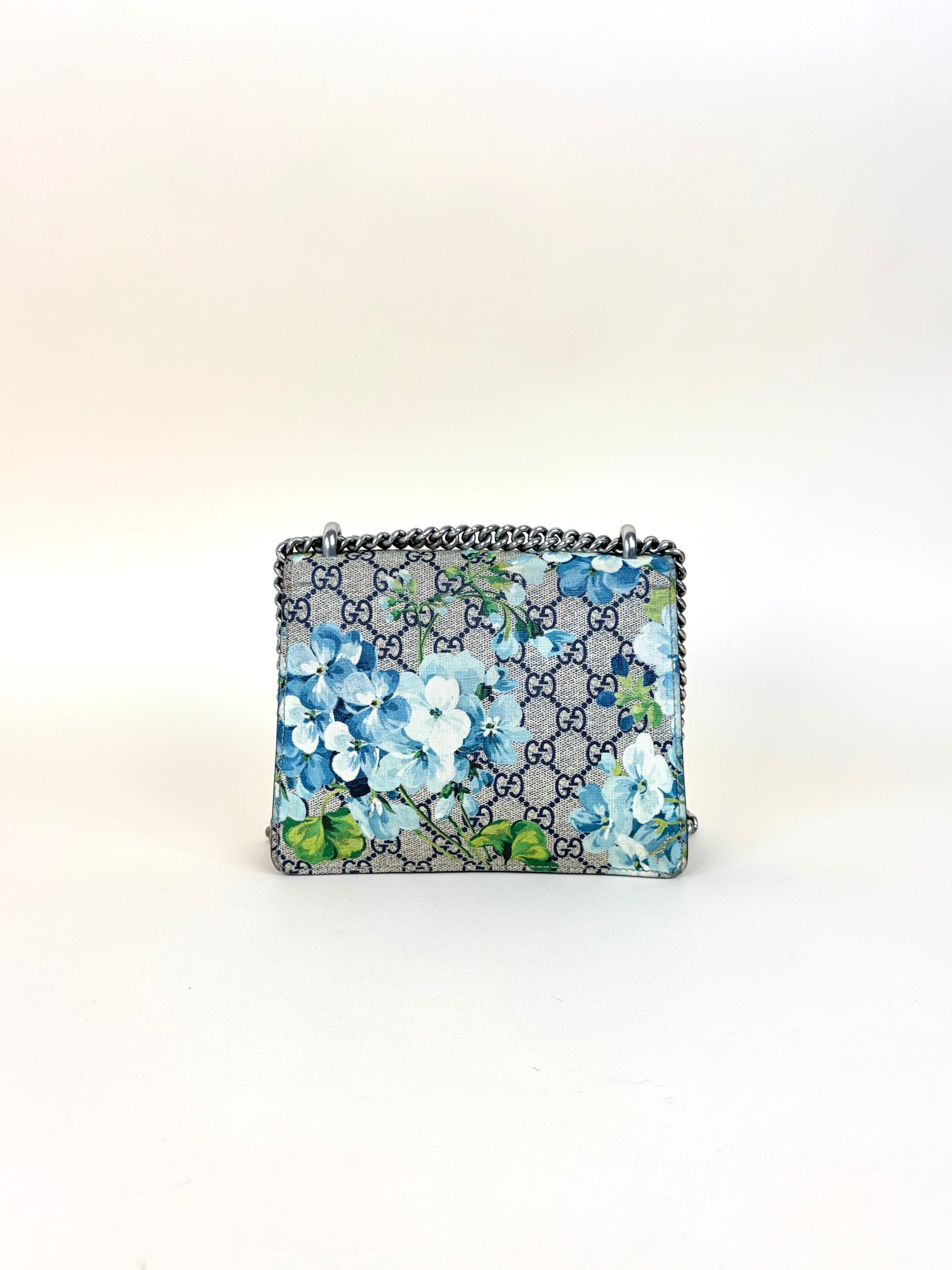 Gucci gg supreme monogram blue florad Dionysus mini