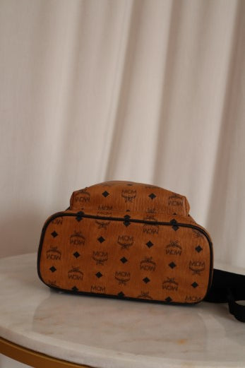 MCM Bicolor Stark Backpack Medium Bag-Backpack-MCM-The Closet Egypt