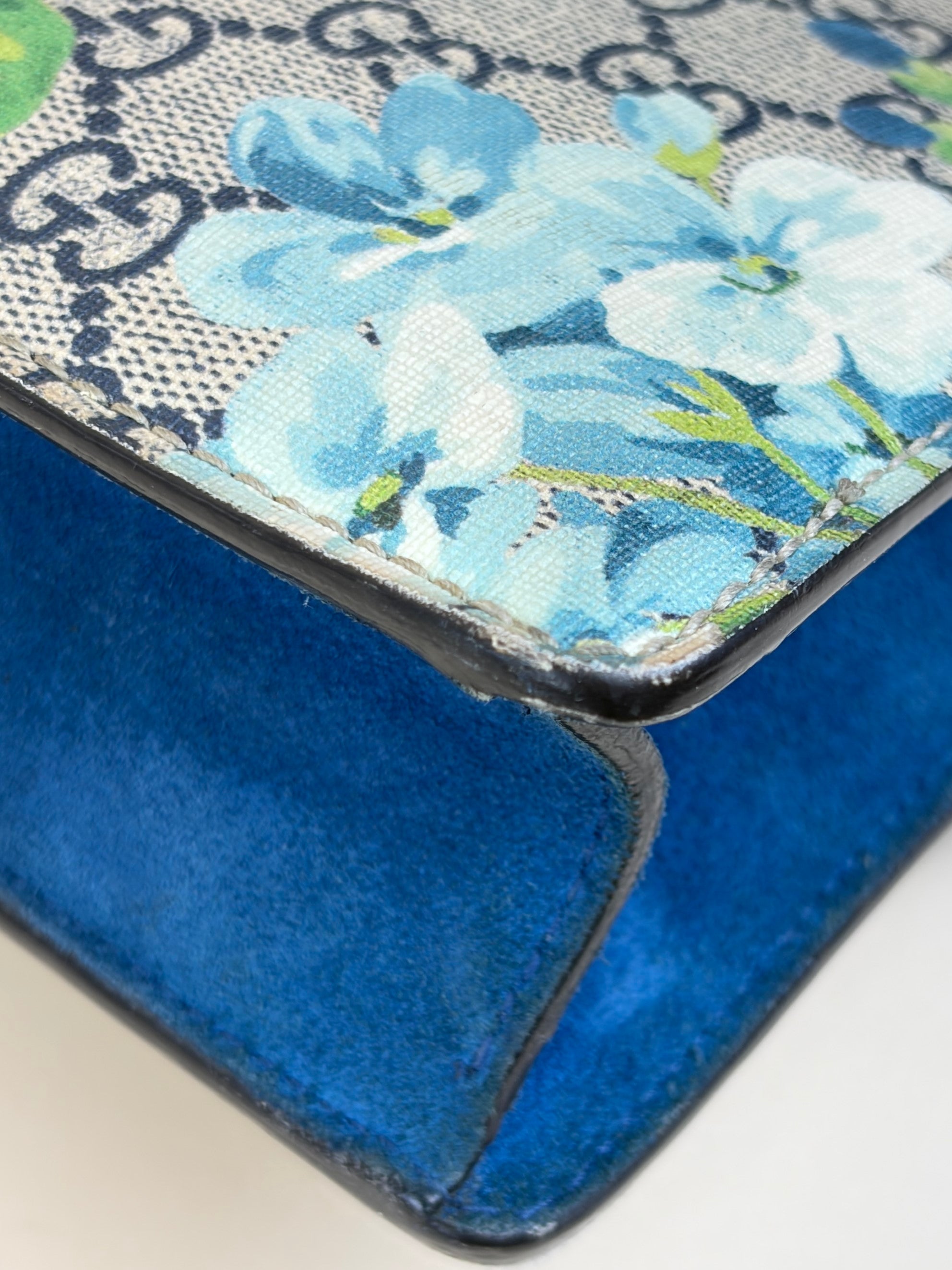 Gucci gg supreme monogram blue florad Dionysus mini