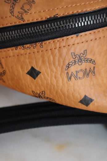 MCM Bicolor Stark Backpack Medium Bag-Backpack-MCM-The Closet Egypt