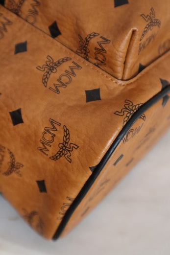 MCM Bicolor Stark Backpack Medium Bag-Backpack-MCM-The Closet Egypt