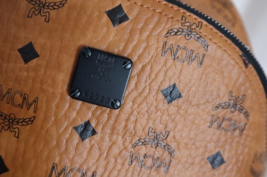 MCM Bicolor Stark Backpack Medium Bag-Backpack-MCM-The Closet Egypt