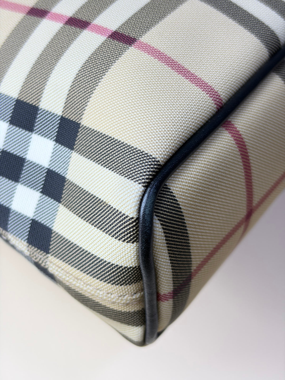 Burberry prorsum nova check shoulder bag