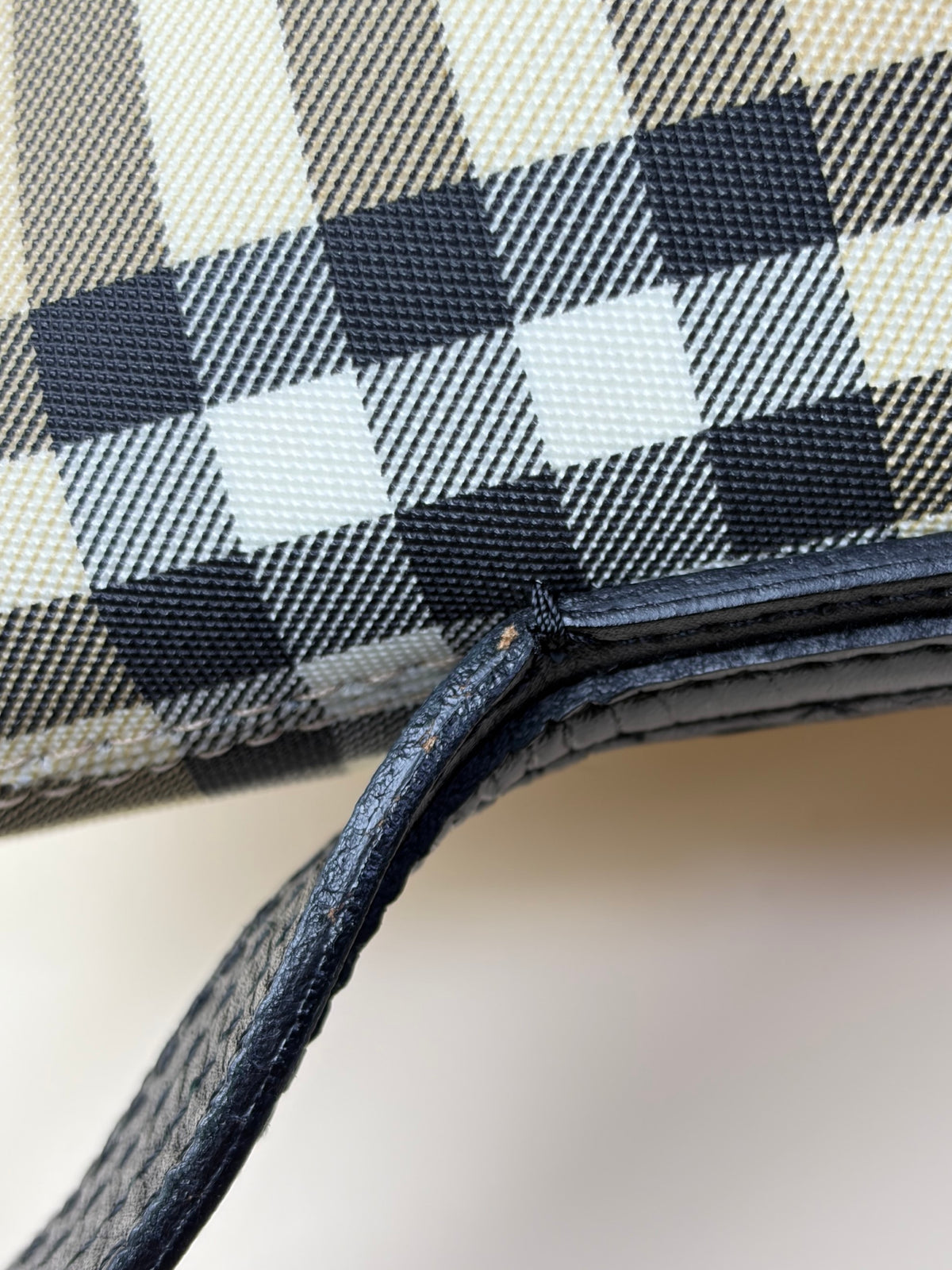 Burberry prorsum nova check shoulder bag