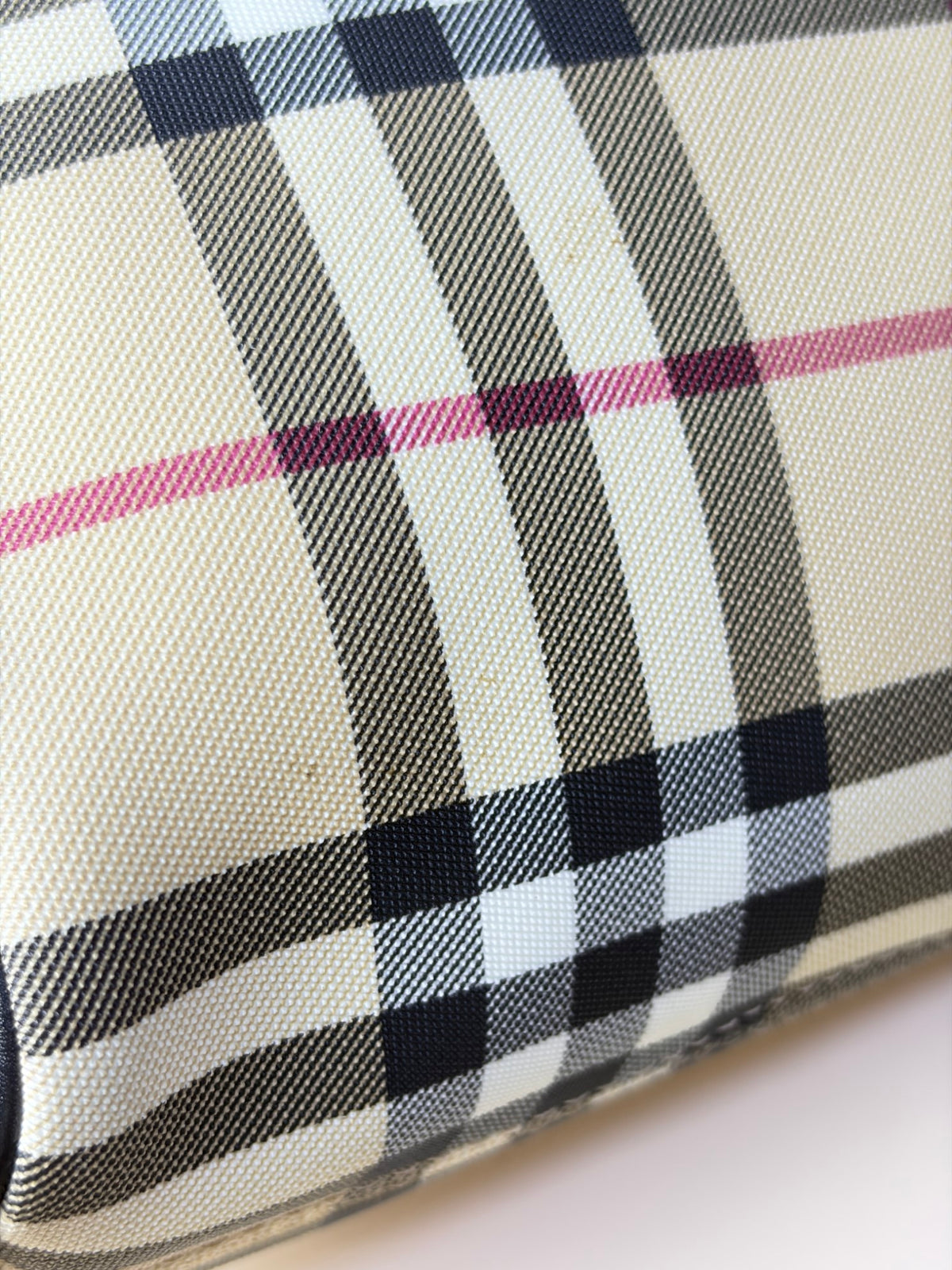 Burberry prorsum nova check shoulder bag