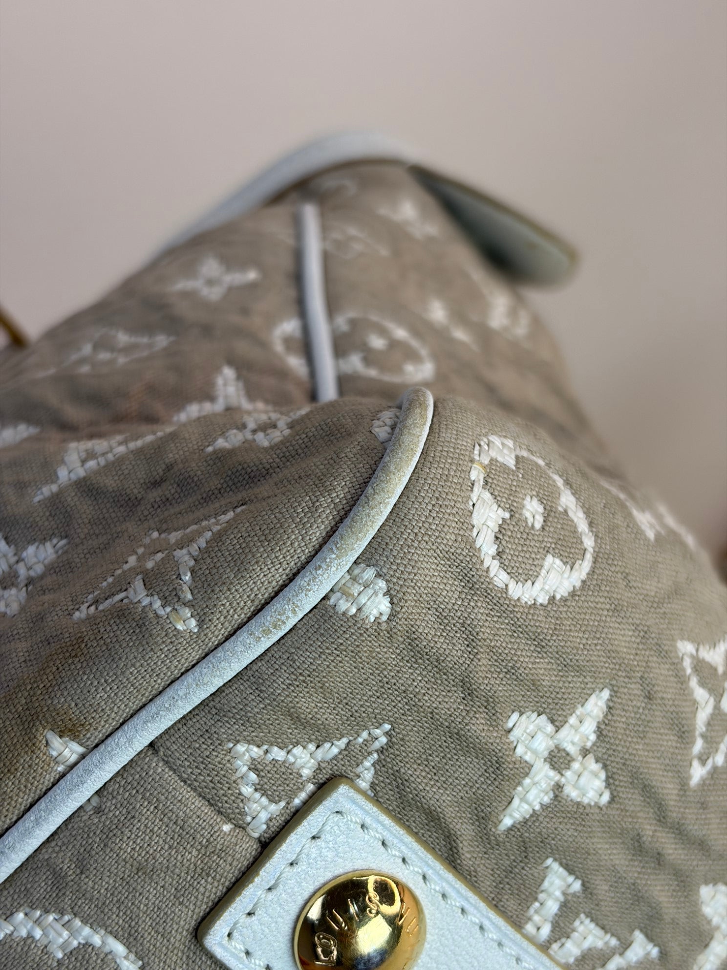 Louis Vuitton Tricolor Limited Edition Sabbia Monogram Top Handle Bag