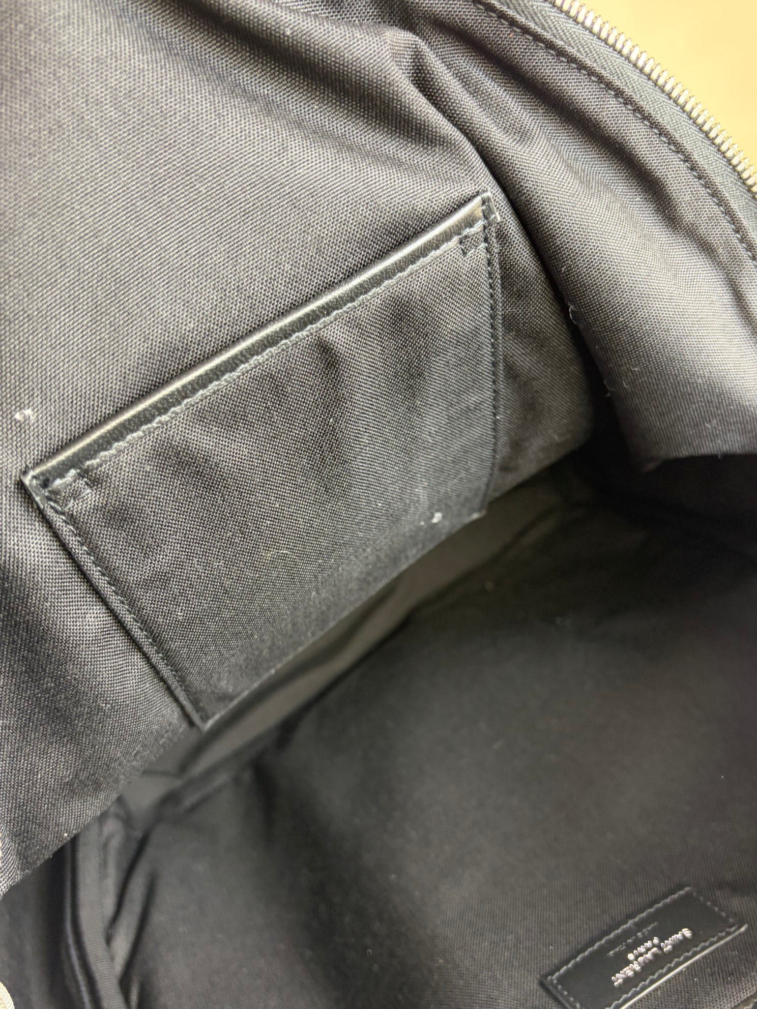 YSL Black Giant City Backpack Bag