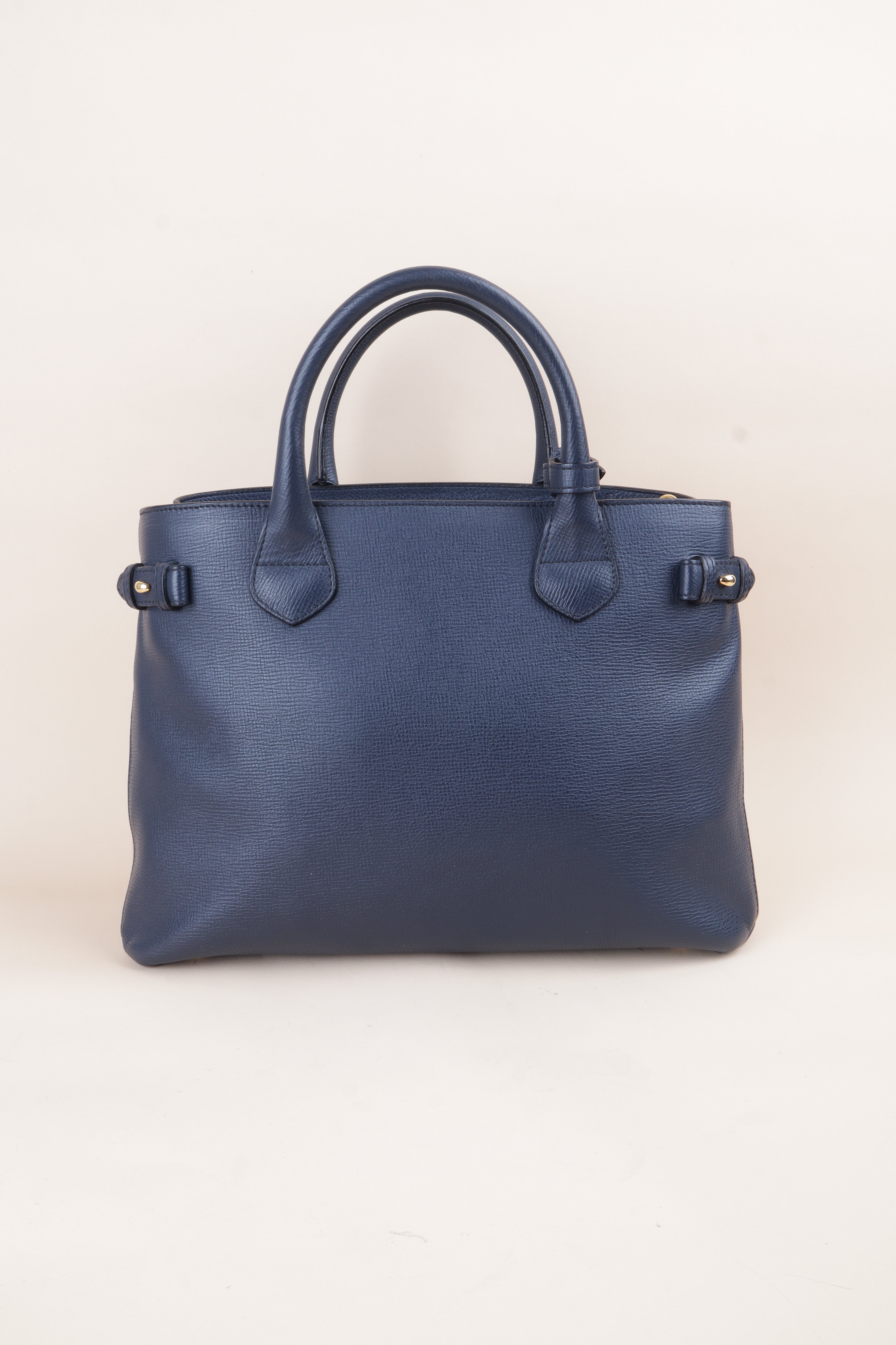 Burberry blue Medium Banner Top Handle Bag