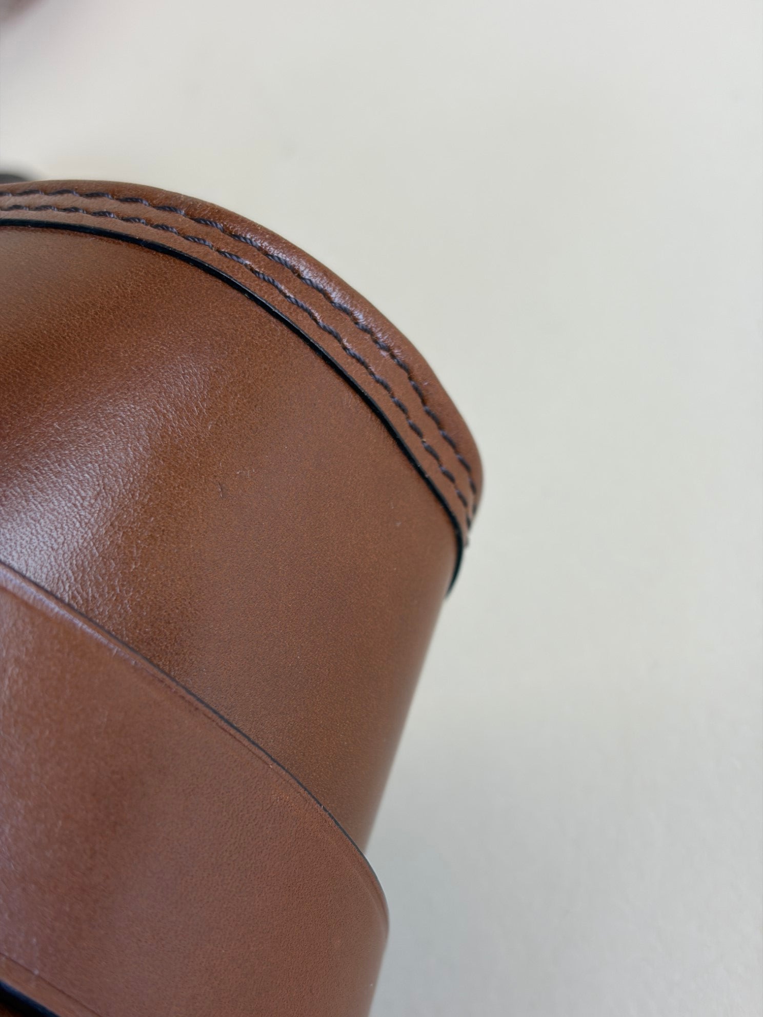 Burberry Brown Lynher Medium House Check Tote Bag