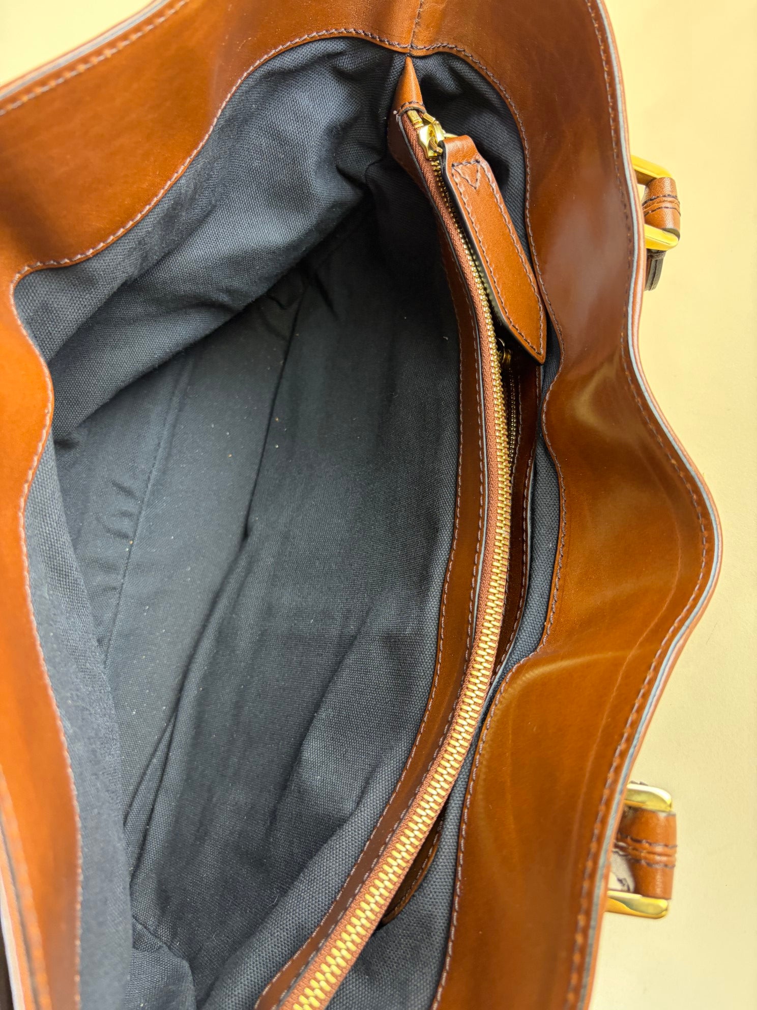 Burberry Brown Lynher Medium House Check Tote Bag