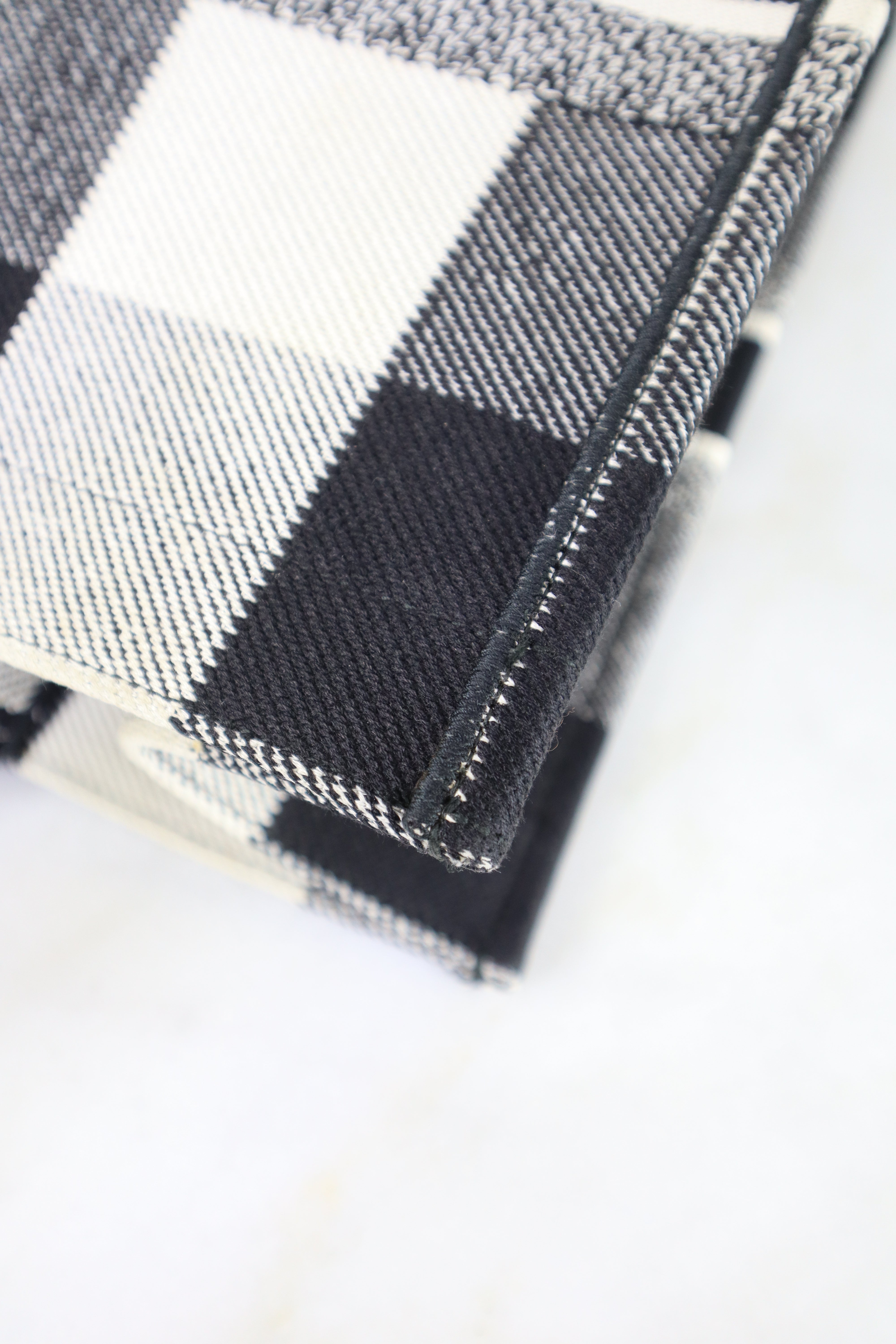 Christian Dior Tricolor Book Tote Bag
