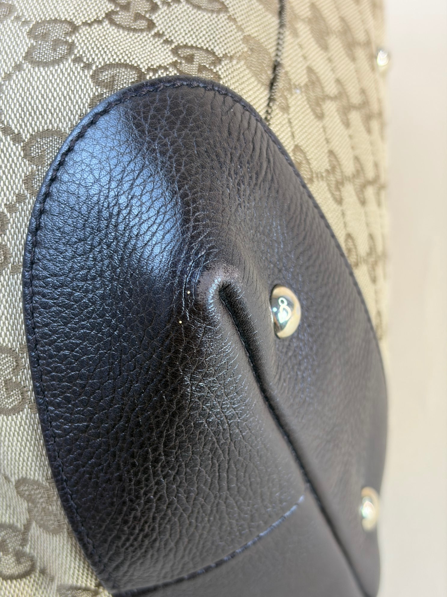 Gucci Bicolor Vintage Web Dressage Shoulder Bag