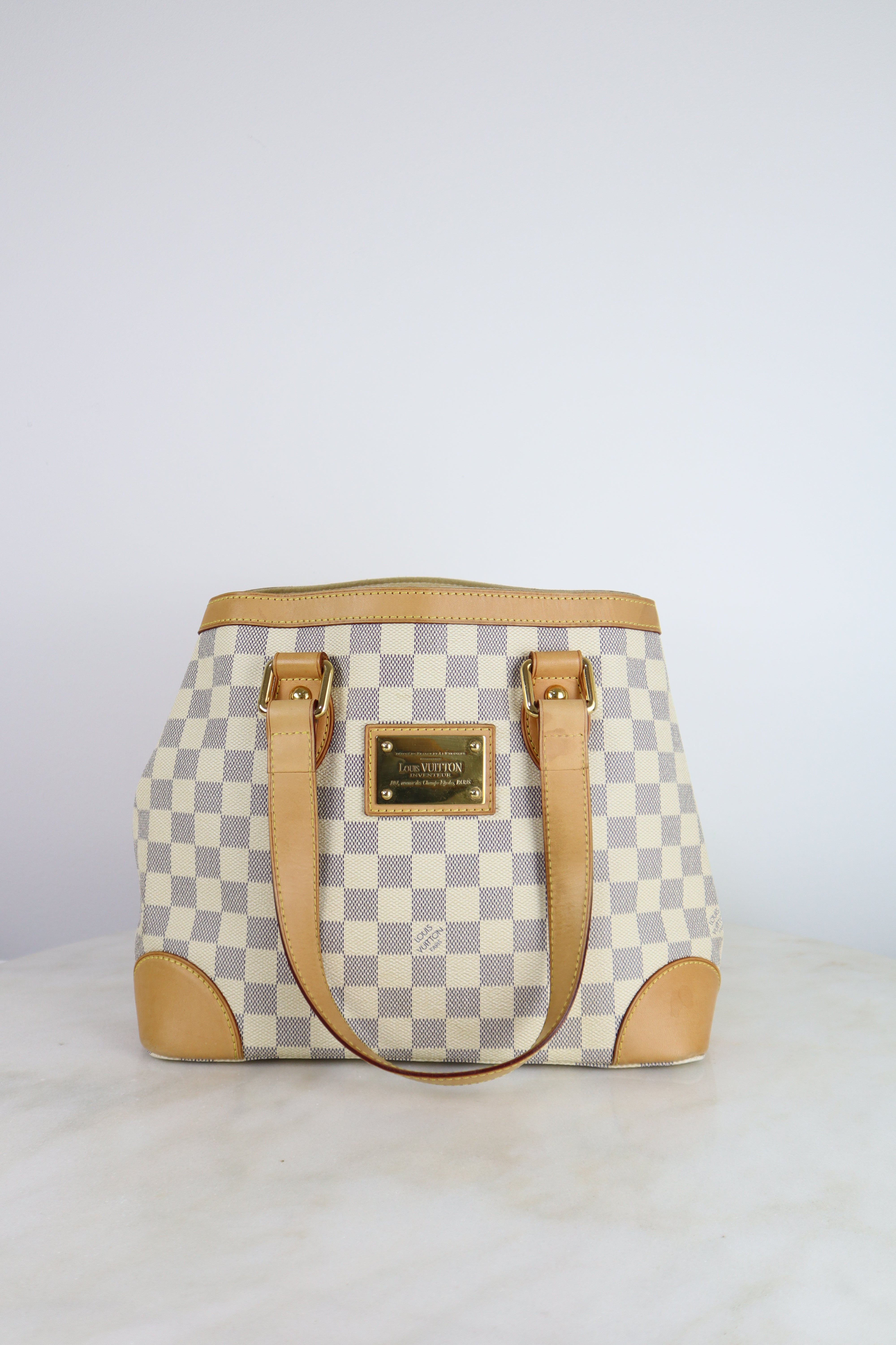 Louis Vuitton Damier Azur Hampstead PM Shoulder Bag