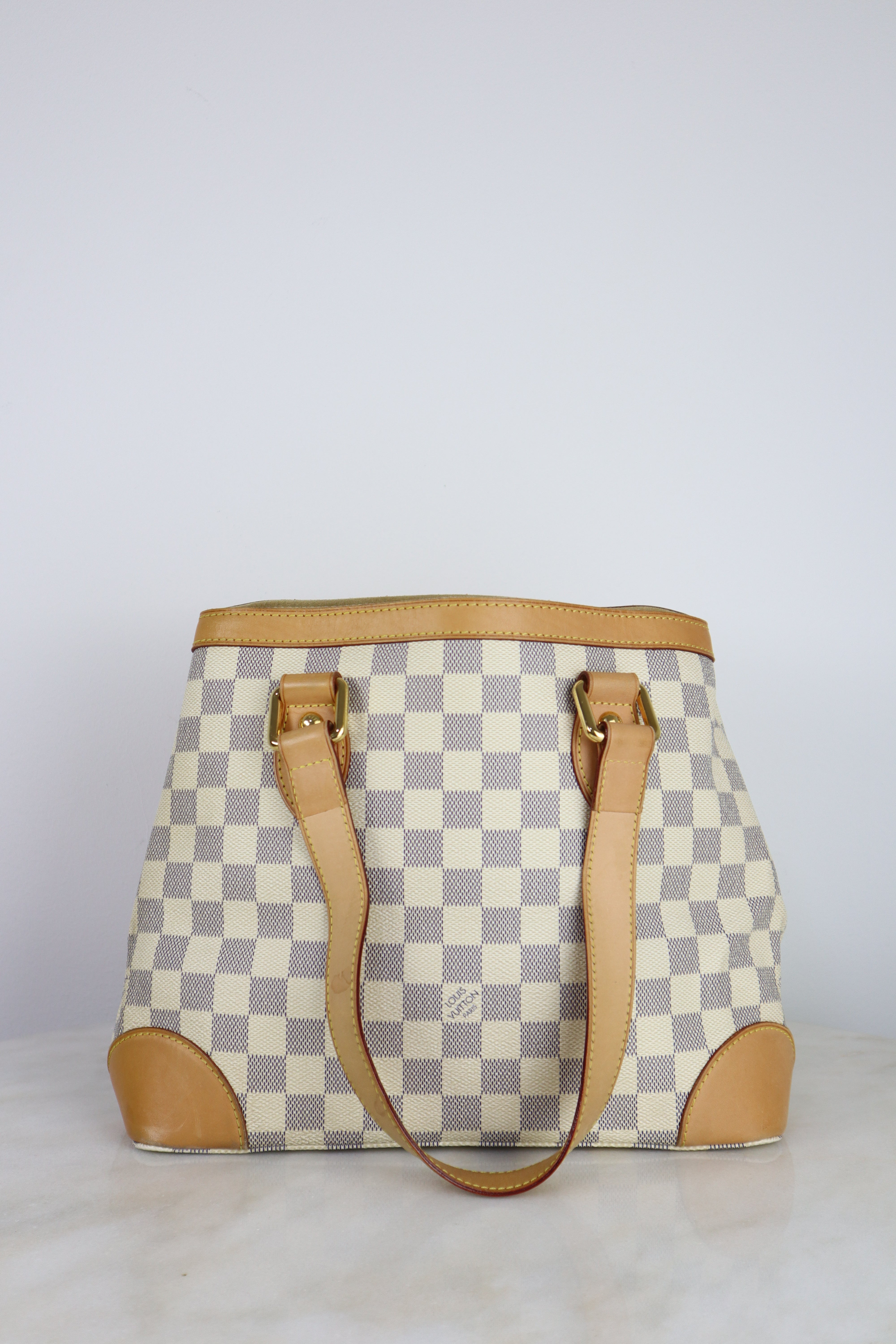 Louis Vuitton Damier Azur Hampstead PM Shoulder Bag