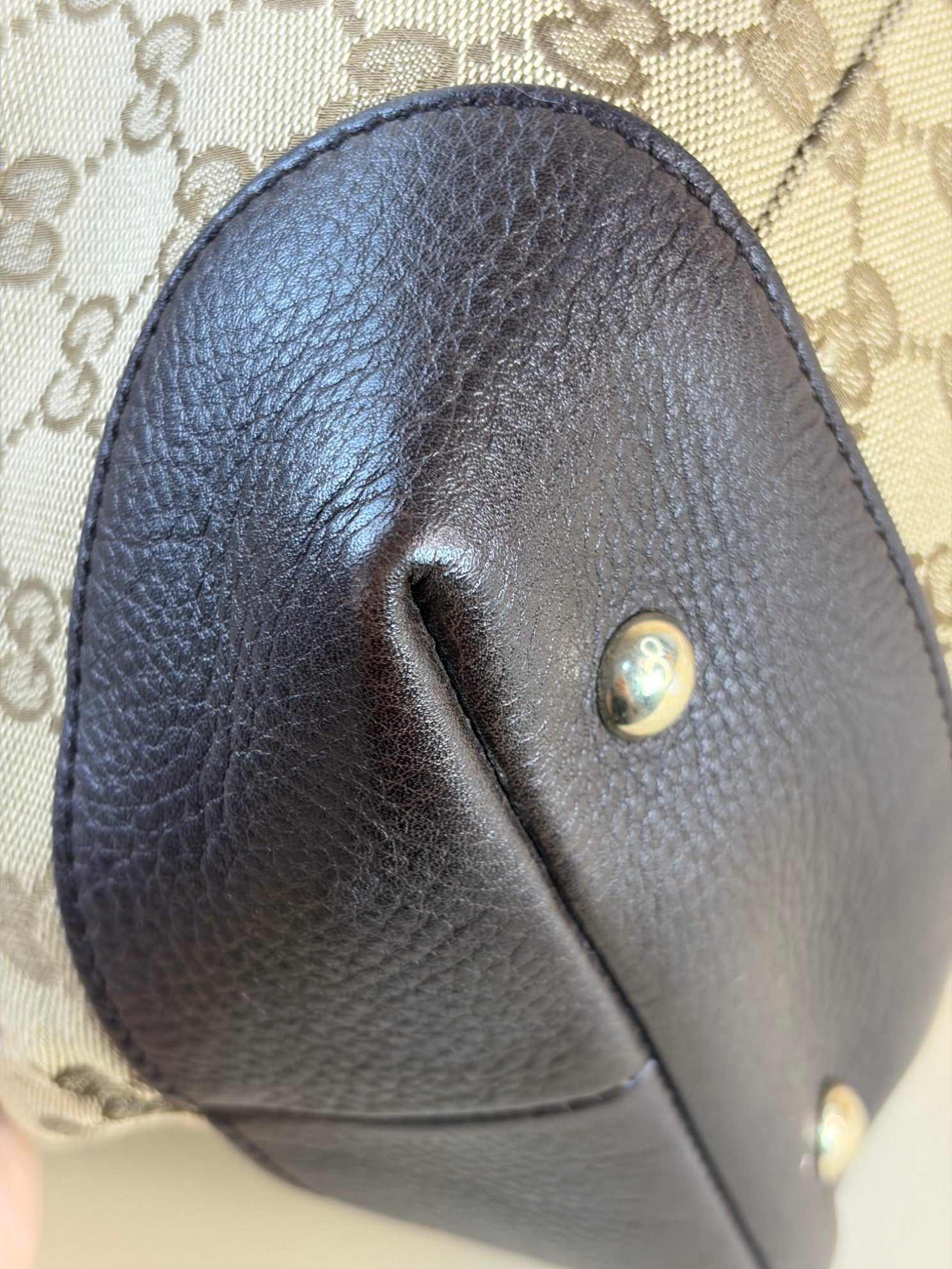 Gucci Bicolor Vintage Web Dressage Shoulder Bag