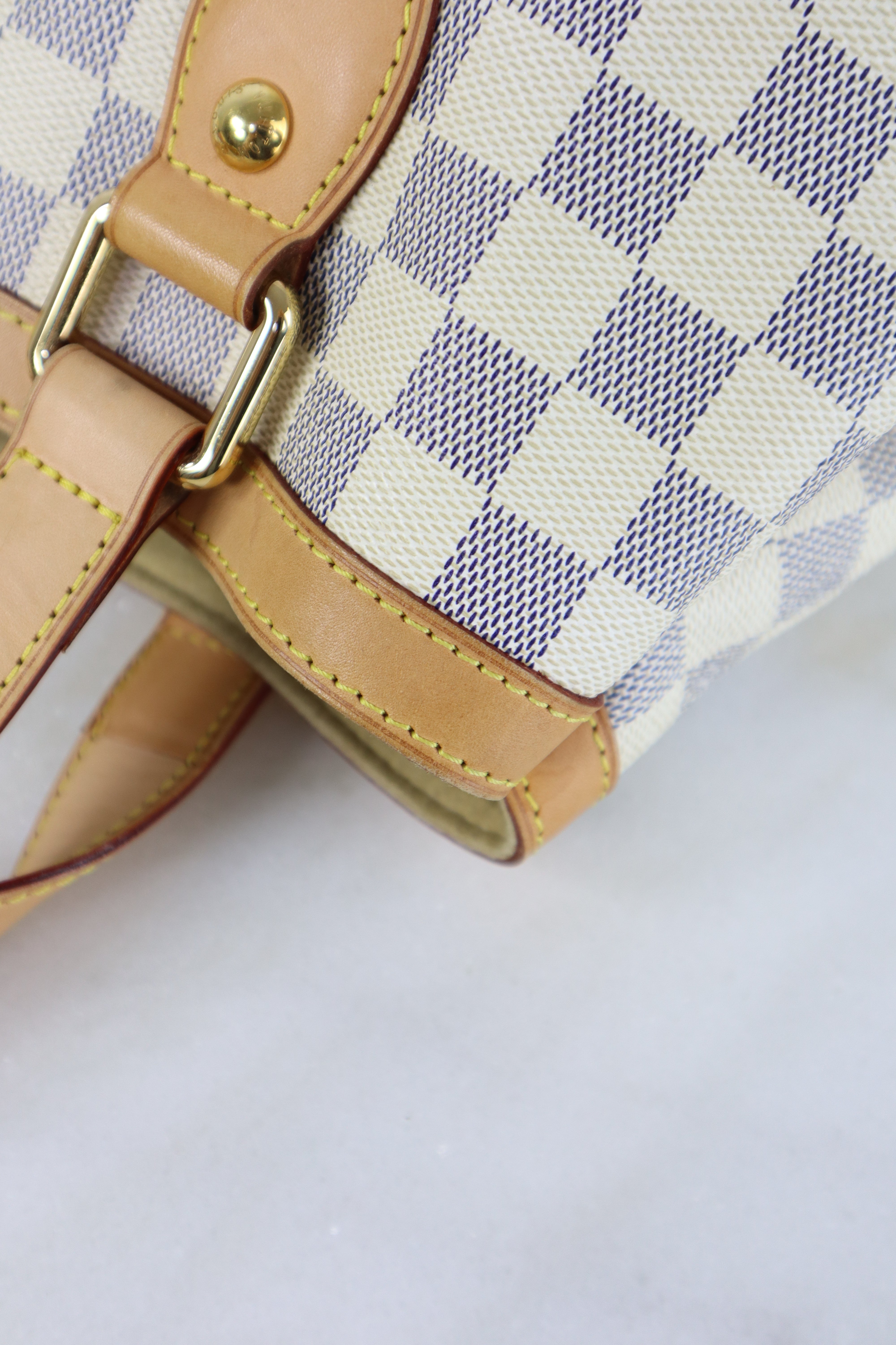 Louis Vuitton Damier Azur Hampstead PM Shoulder Bag