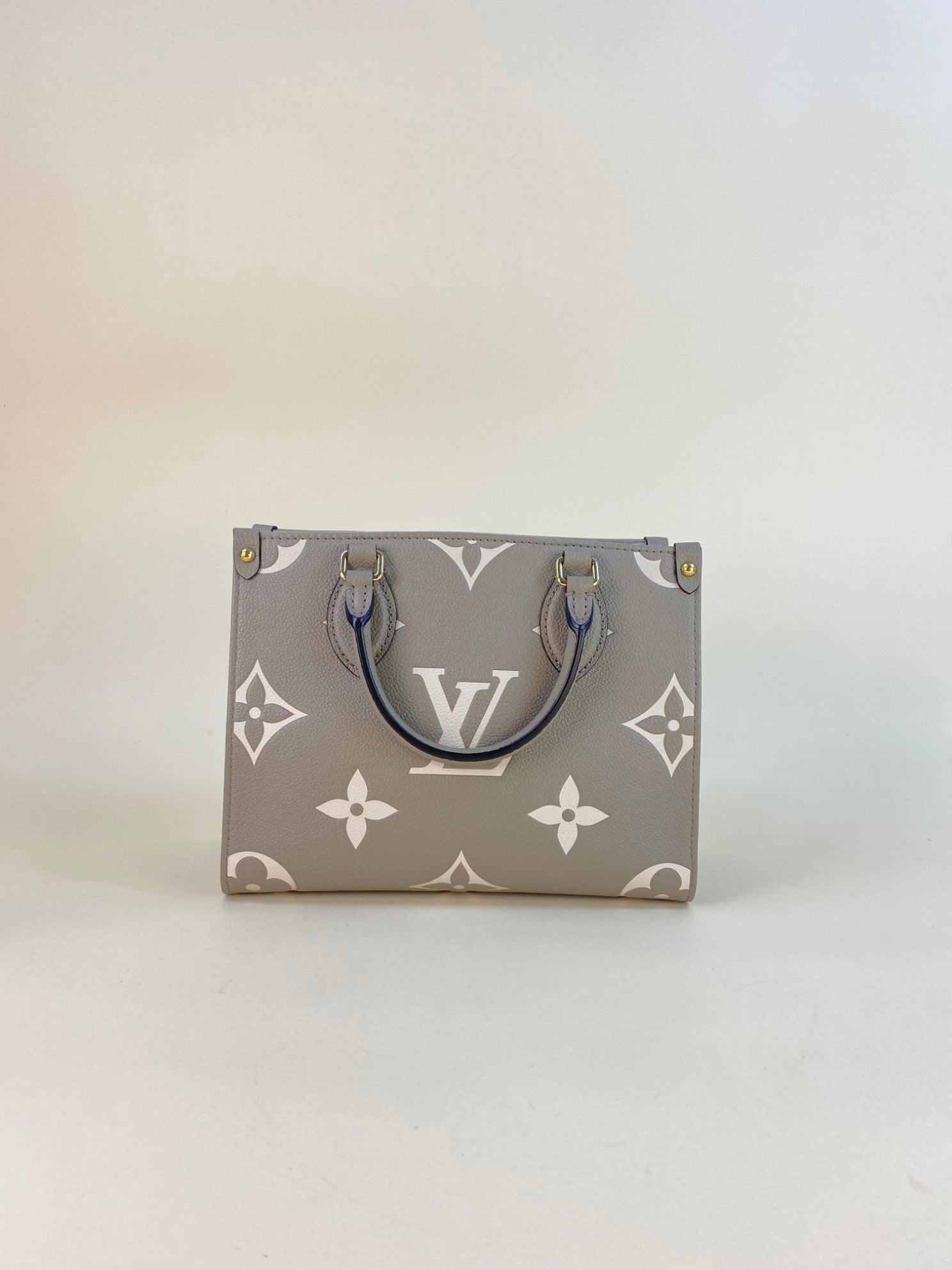 Louis Vuitton Beige Monogram Empreinte Onthego PM Bag