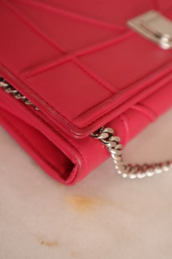 Christian Dior Fuchsia WOC-Wallet Chain-Christian Dior-The Closet Egypt