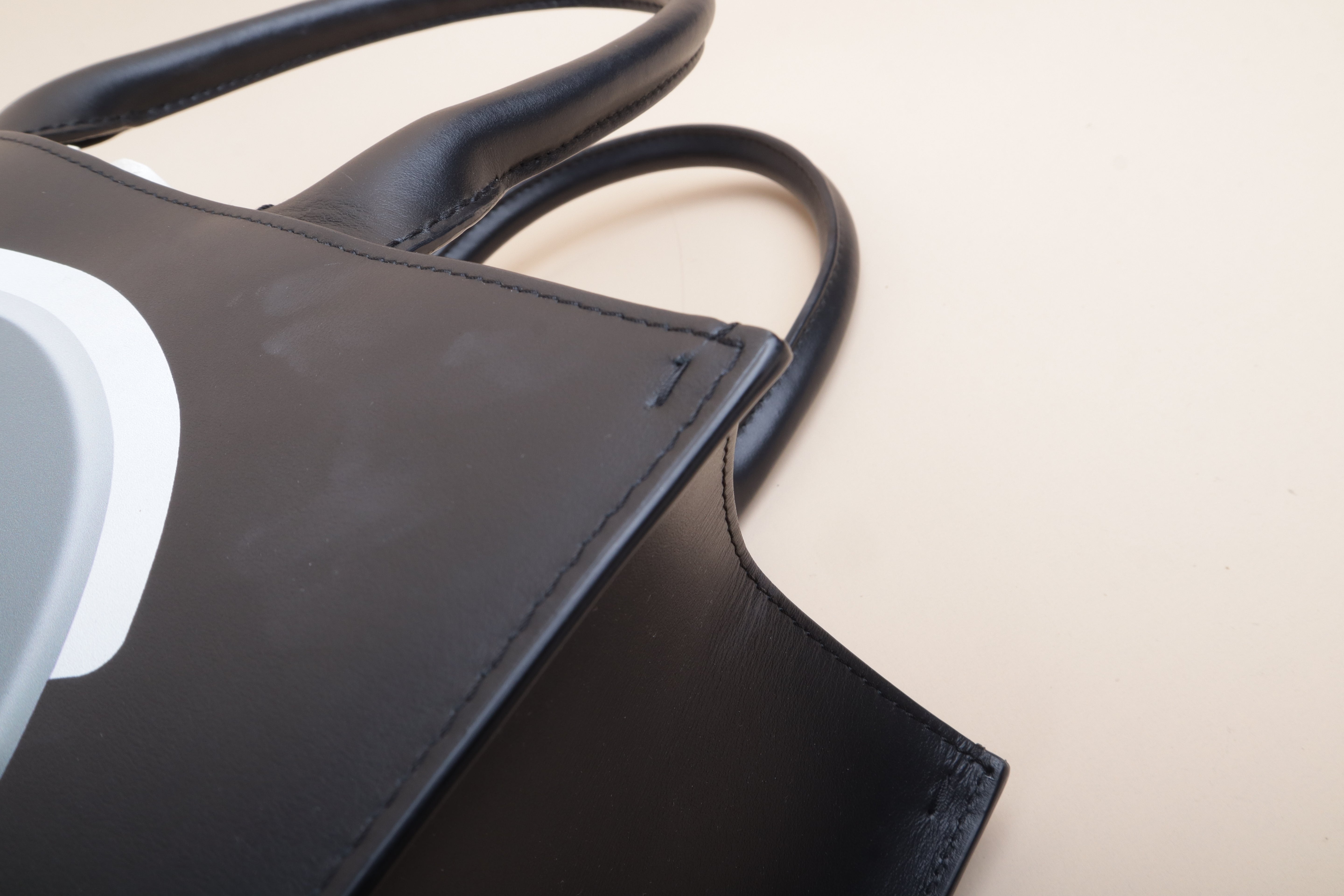 Dolce & Gabbana BLACK&GRAY MEDUIM LEATHER DG DAILY