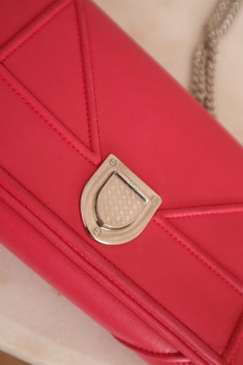 Christian Dior Fuchsia WOC-Wallet Chain-Christian Dior-The Closet Egypt