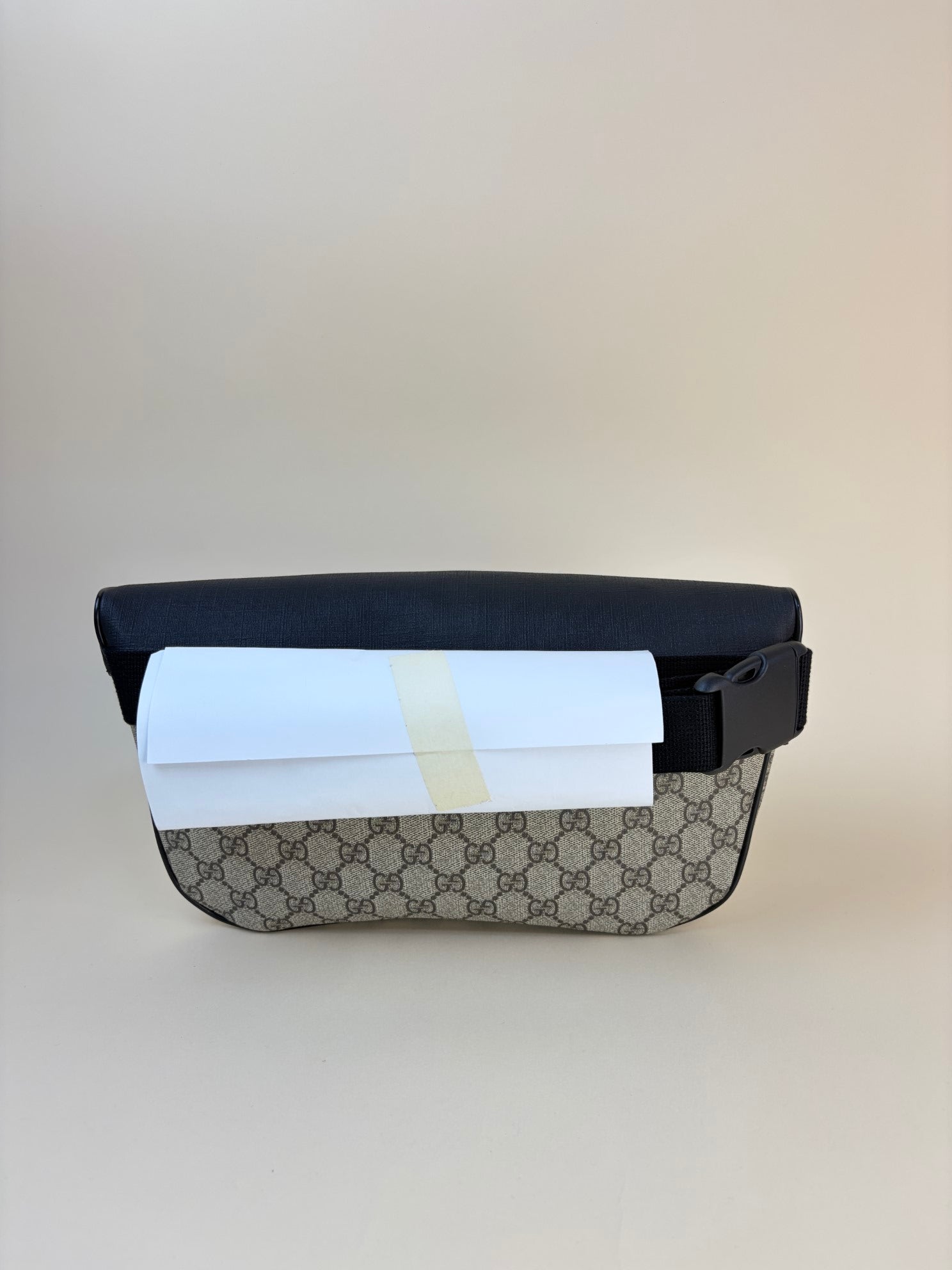 Gucci Bicolor GG Supreme Monogram Large Belt Bag