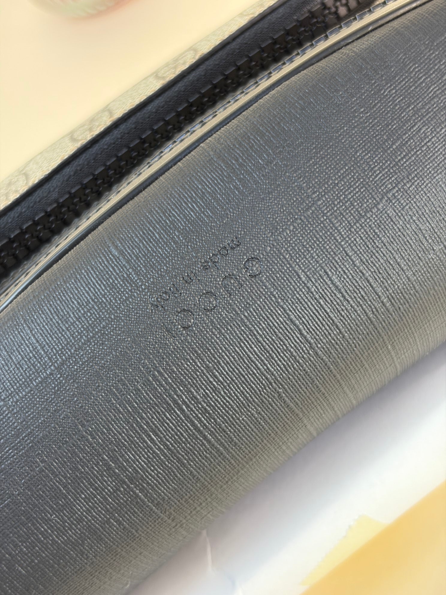Gucci Bicolor GG Supreme Monogram Large Belt Bag