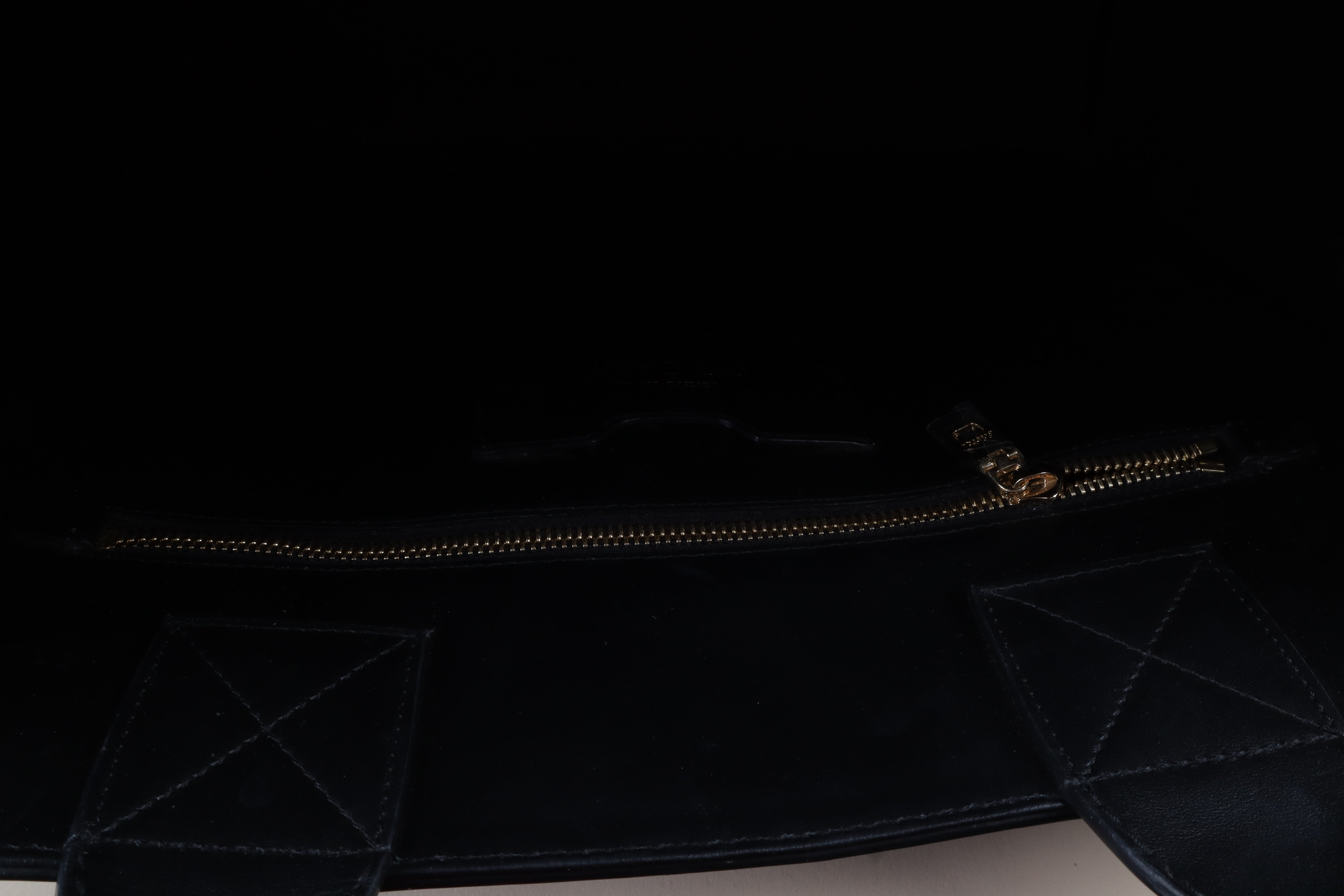 Dolce & Gabbana BLACK&GRAY MEDUIM LEATHER DG DAILY