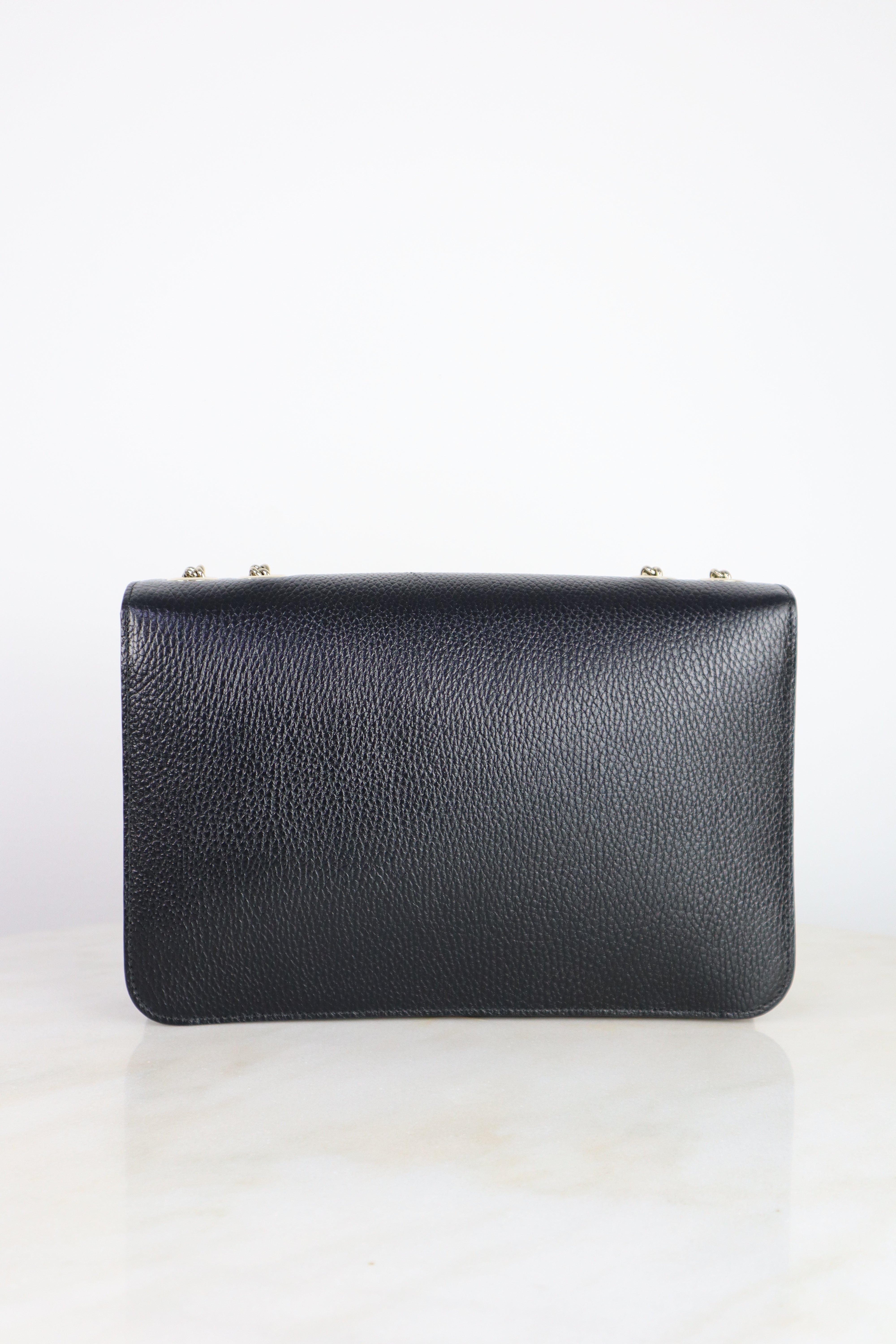 Gucci Black Medium Interlocking Bag