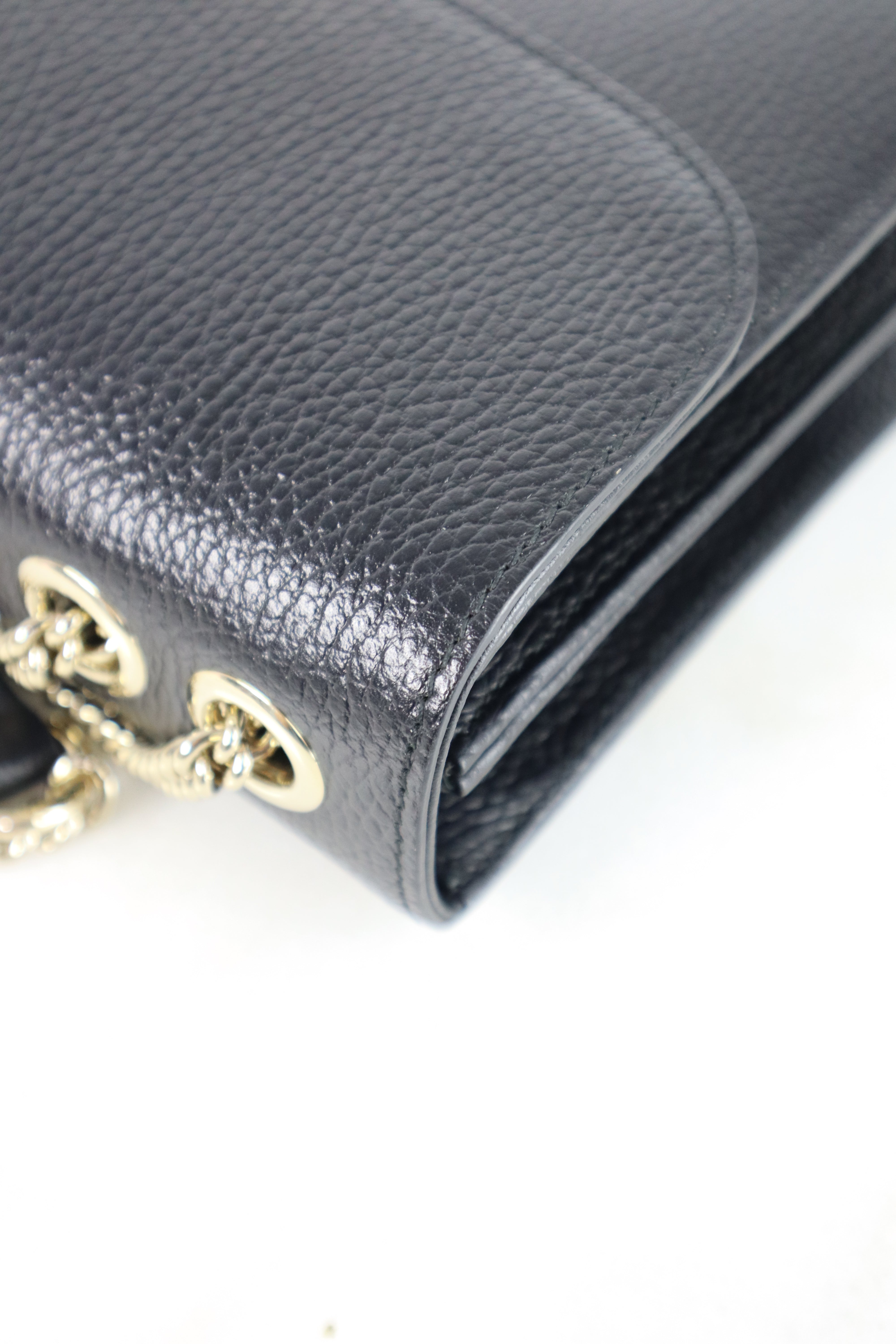 Gucci Black Medium Interlocking Bag