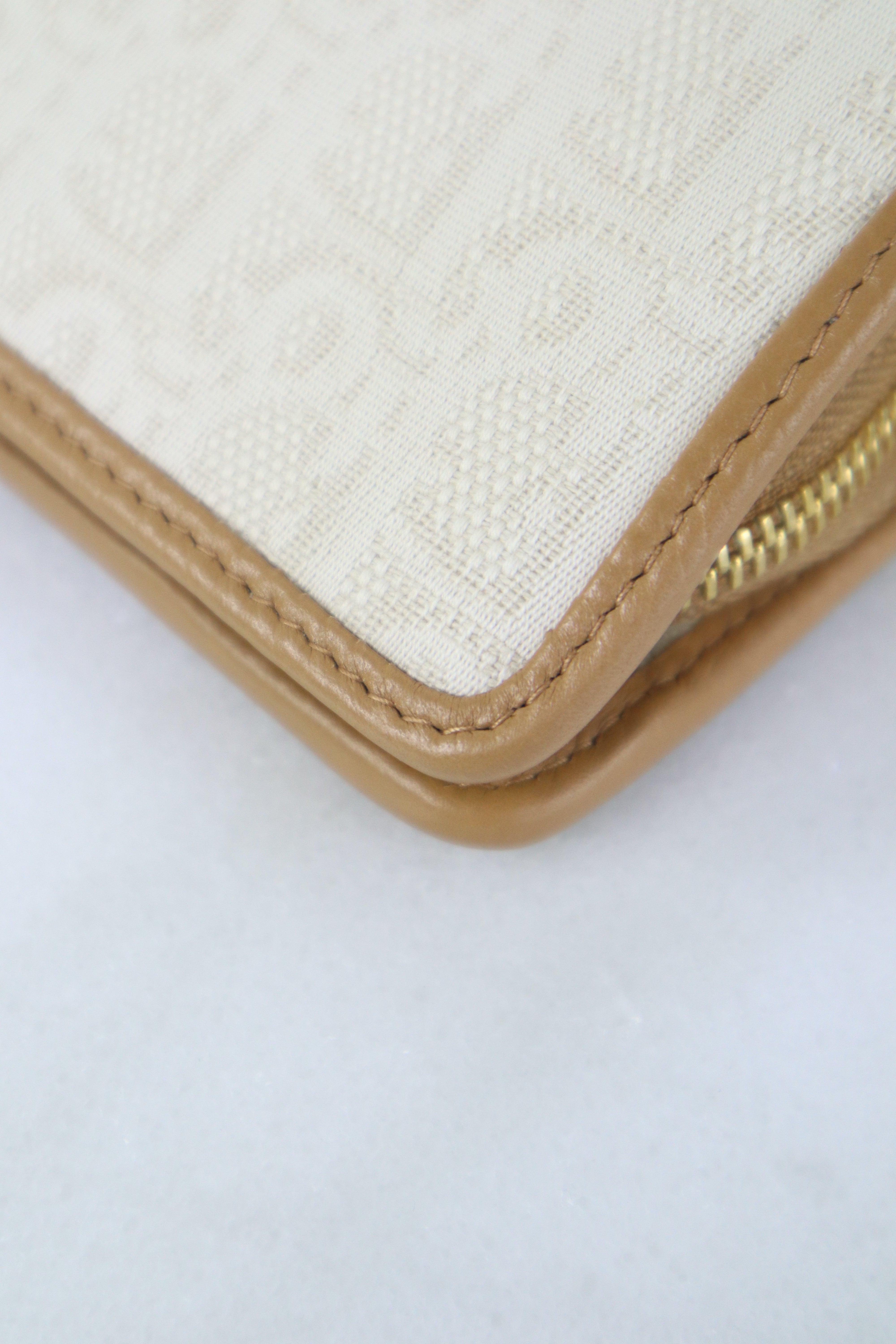 Christian Dior Natural Oblique Montaigne Dea Pouch