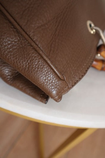 Gucci Brown Bamboo Shopper Tote Bag-handbag-Gucci-The Closet Egypt