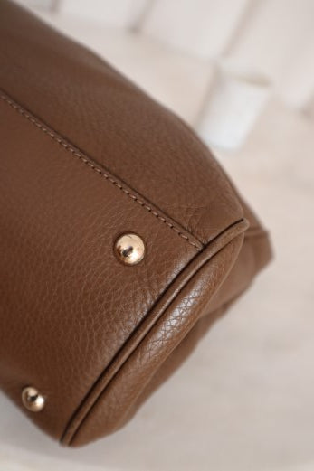 Gucci Brown Bamboo Shopper Tote Bag-handbag-Gucci-The Closet Egypt