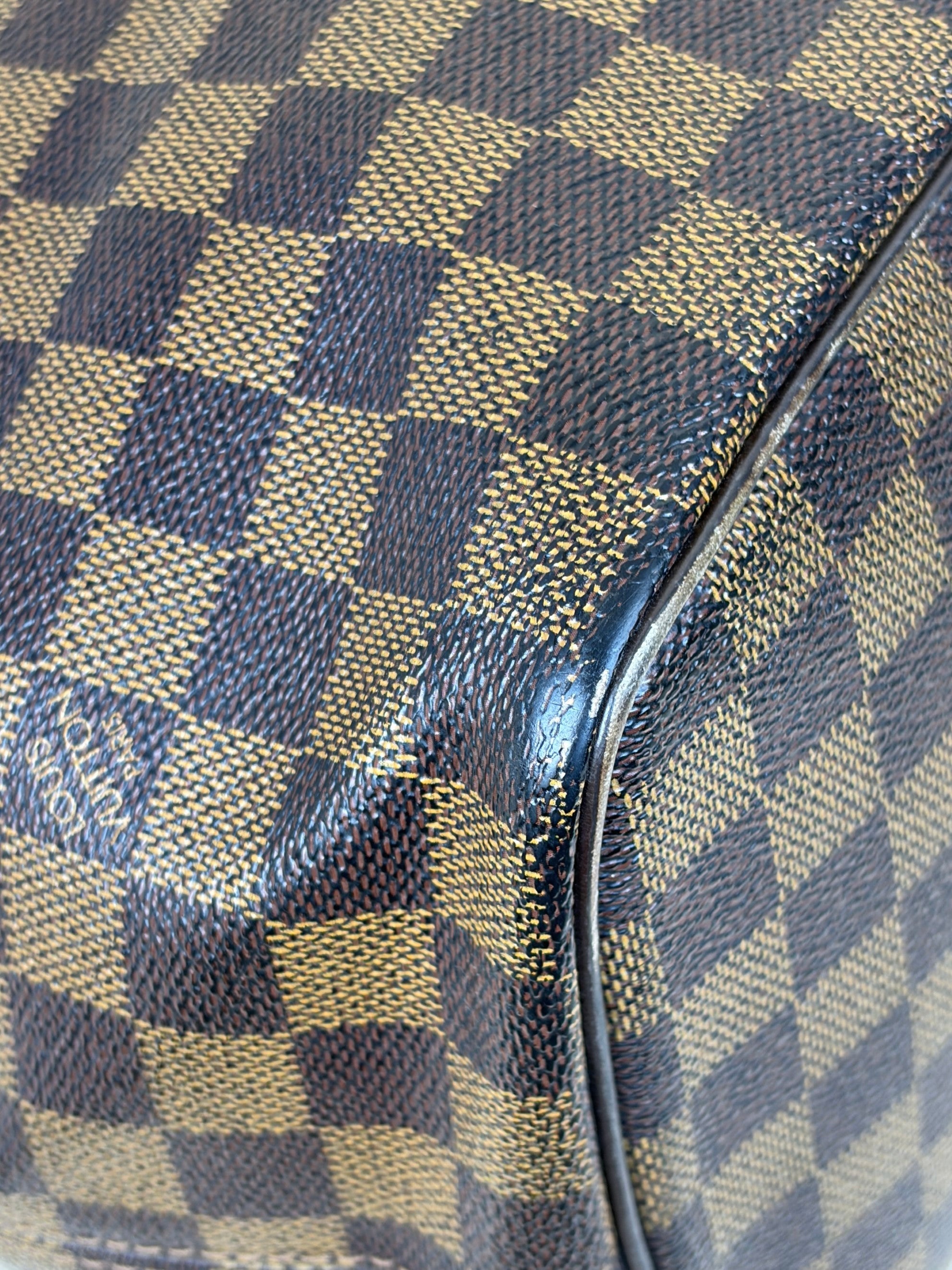 Louis Vuitton Damier Ebene Saleya MM Tote Bag