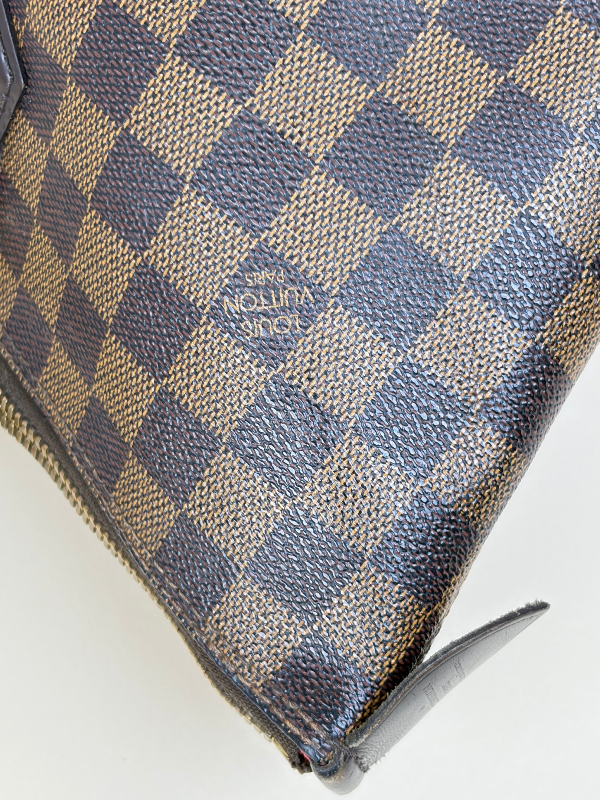 Louis Vuitton Damier Ebene Saleya MM Tote Bag