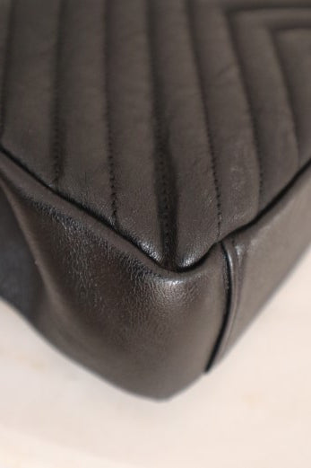 YSL Black College Medium Top Handle Crossbody Bag-handbag-YSL-The Closet Egypt