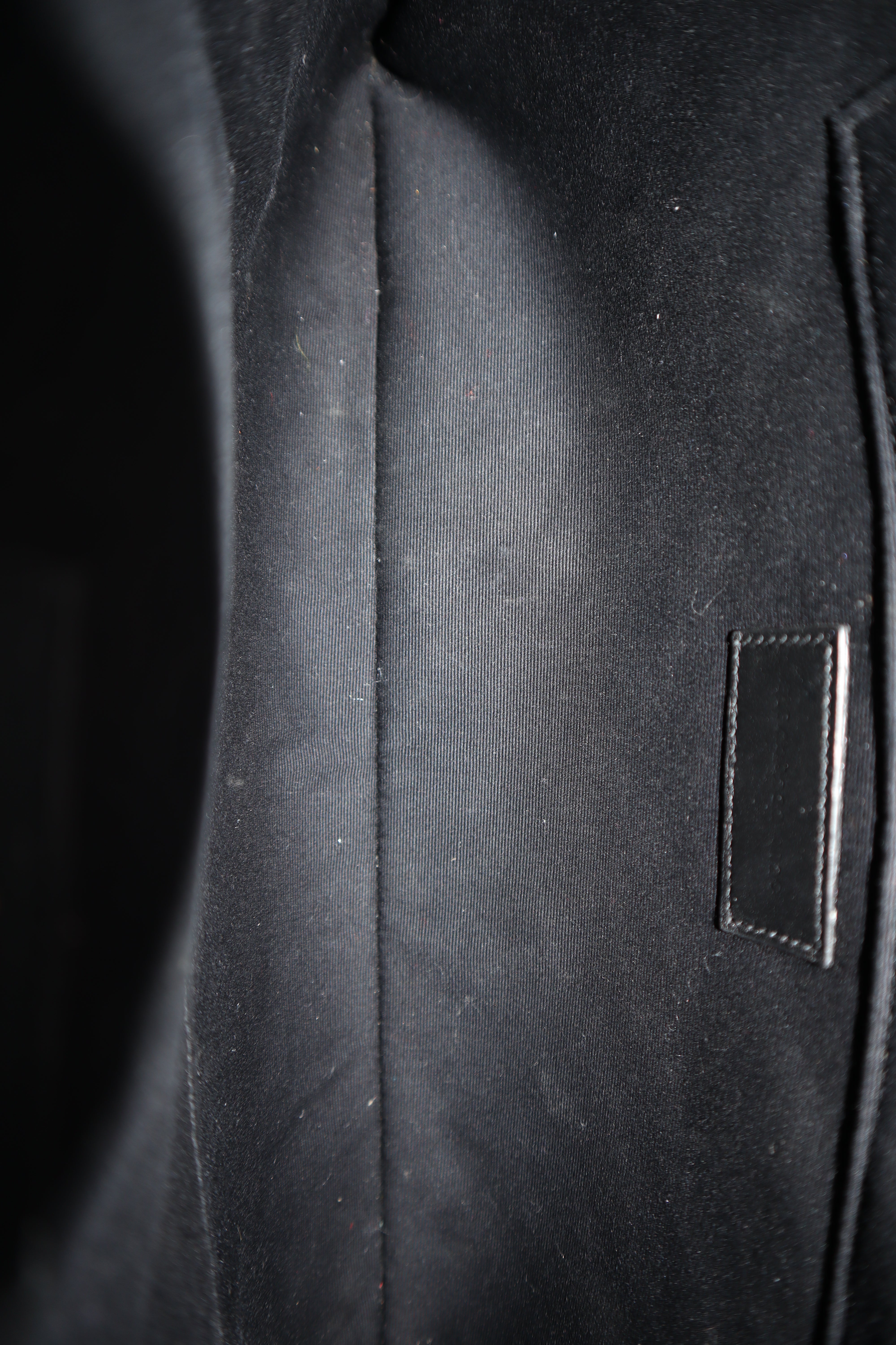 YSL Black Cassandre Classic Tablet Clutch