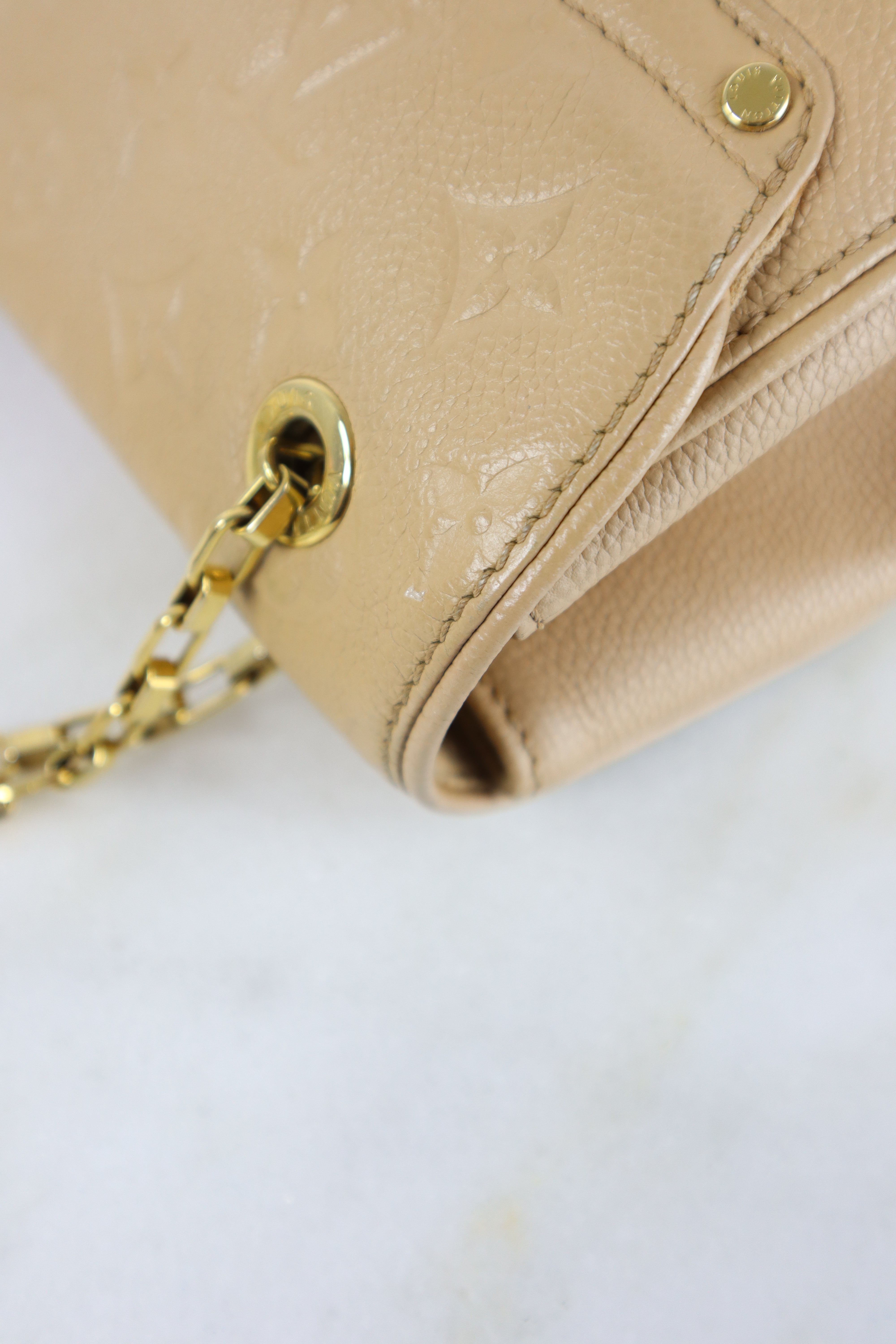 Louis Vuitton Dune Monogram Empreinte Saint Germain MM Bag