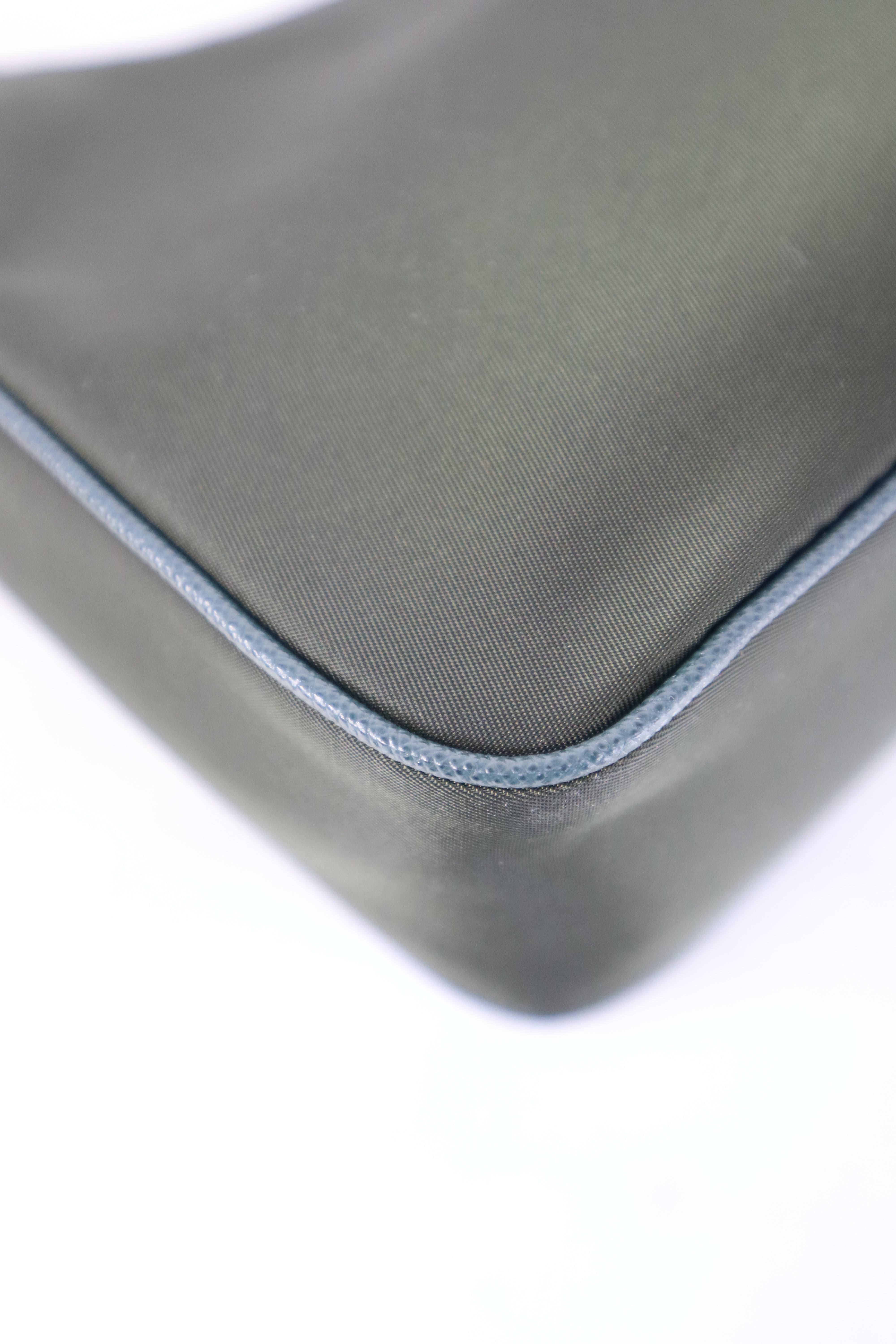 Prada Dark Green Nylon Re-Edition 2005 Bag