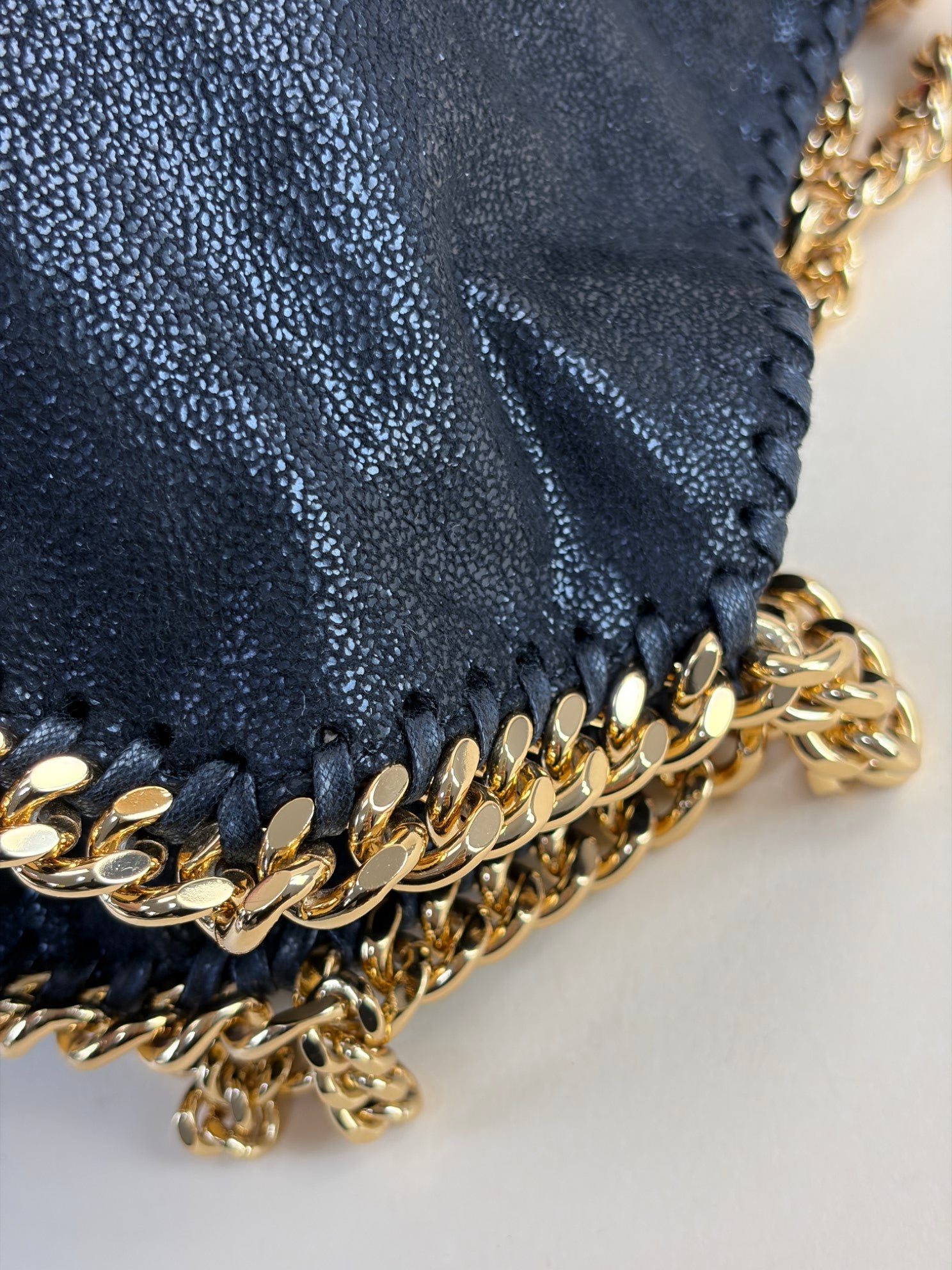 Stella McCartney black Falabella mini tote bag