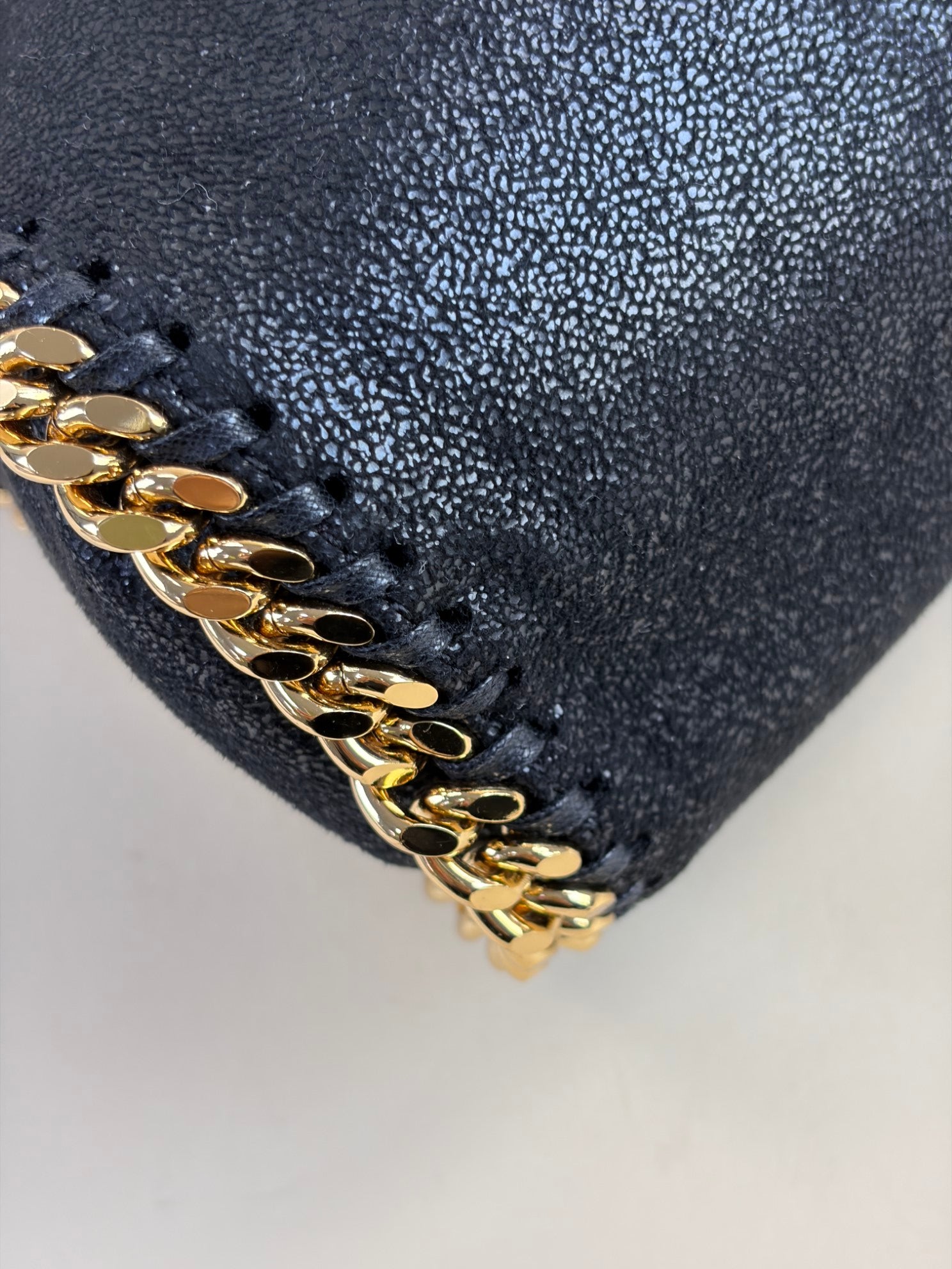 Stella McCartney black Falabella mini tote bag