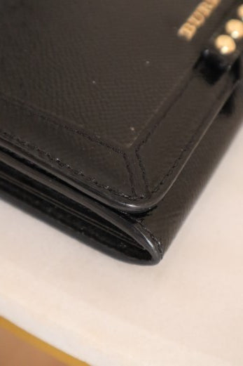 Burberry Black Wallet-wallet-Burberry-The Closet Egypt