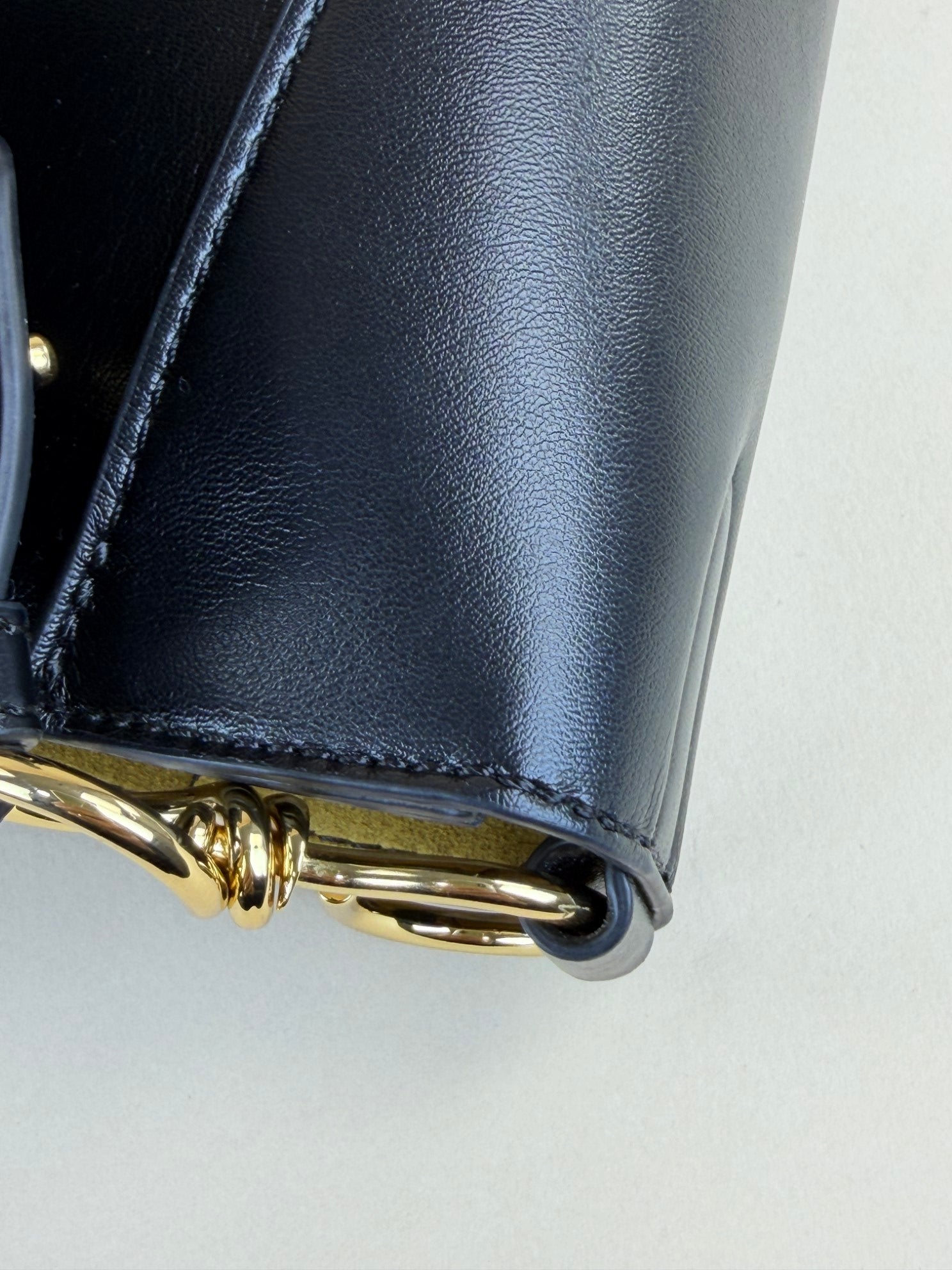 Stella Mccartney Black Logo Crossbody Bag