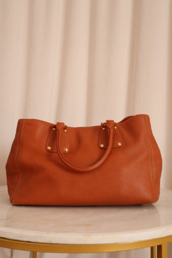 Prada Orange Vitello Daino Bag-handbag-Prada-The Closet Egypt